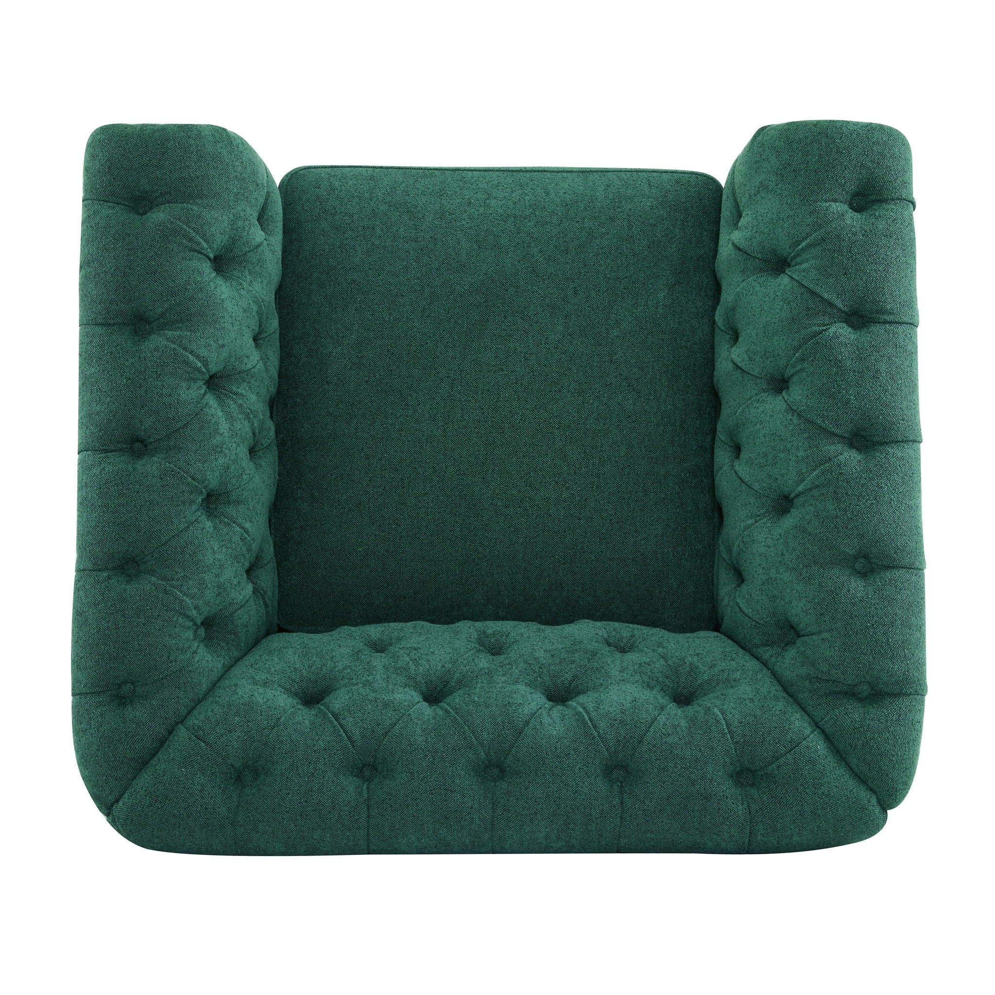 Chesterfield Style Swivel Club Chair With Button Tufted - Image 4