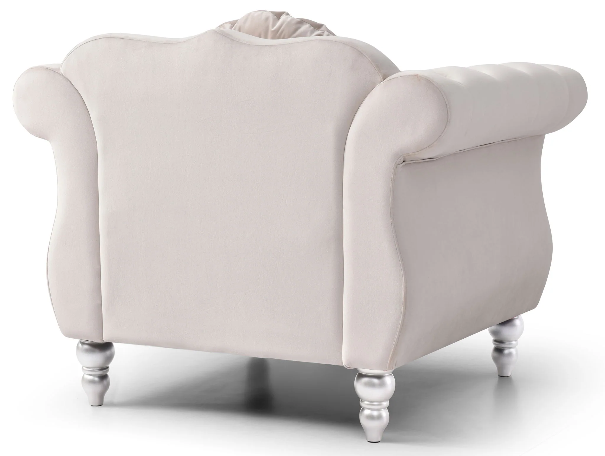Chic Transitional Flared Arm Chair - Image 29