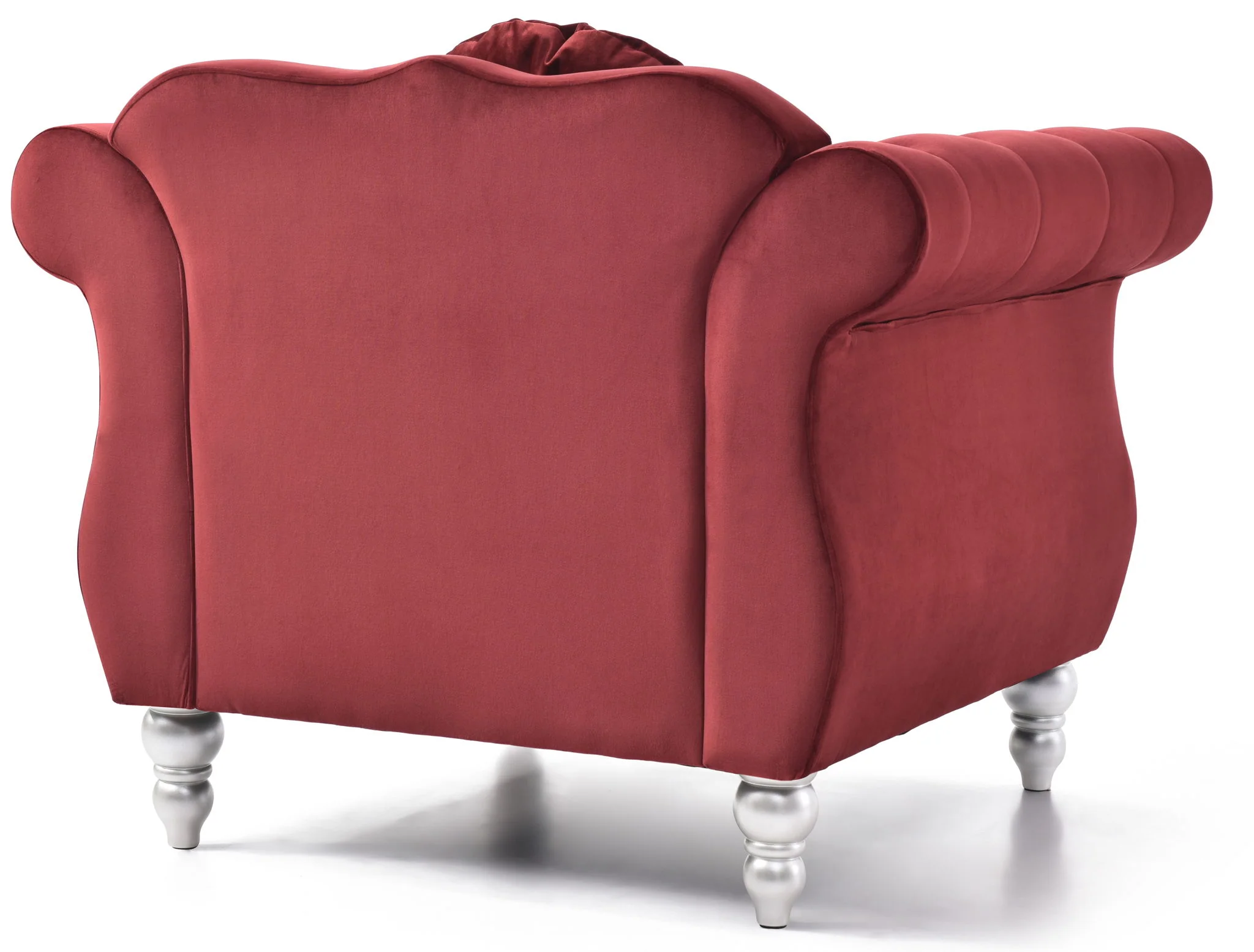 Chic Transitional Flared Arm Chair - Image 33