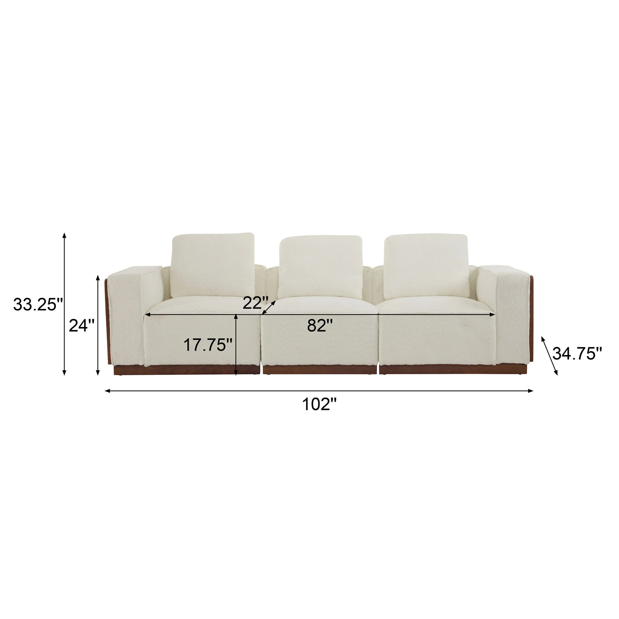 Chita - Modular Sectional Sofa With Larger Seats - Image 5