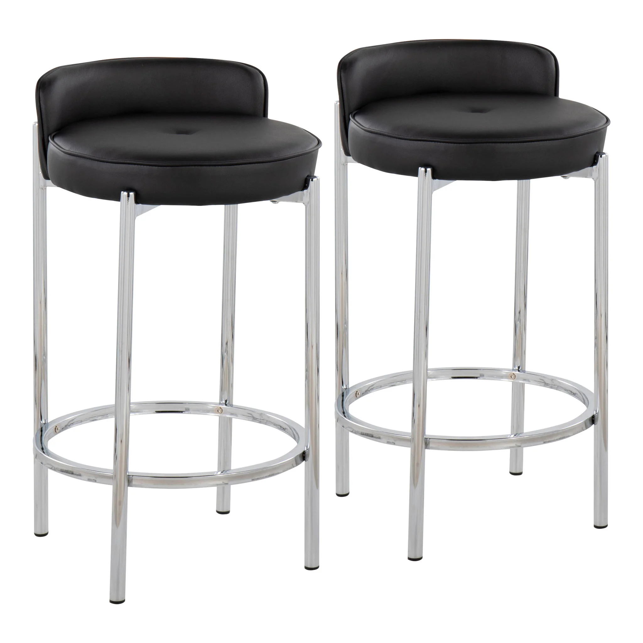 Chloe - Contemporary Counter Stool (Set of 2) - Image 2