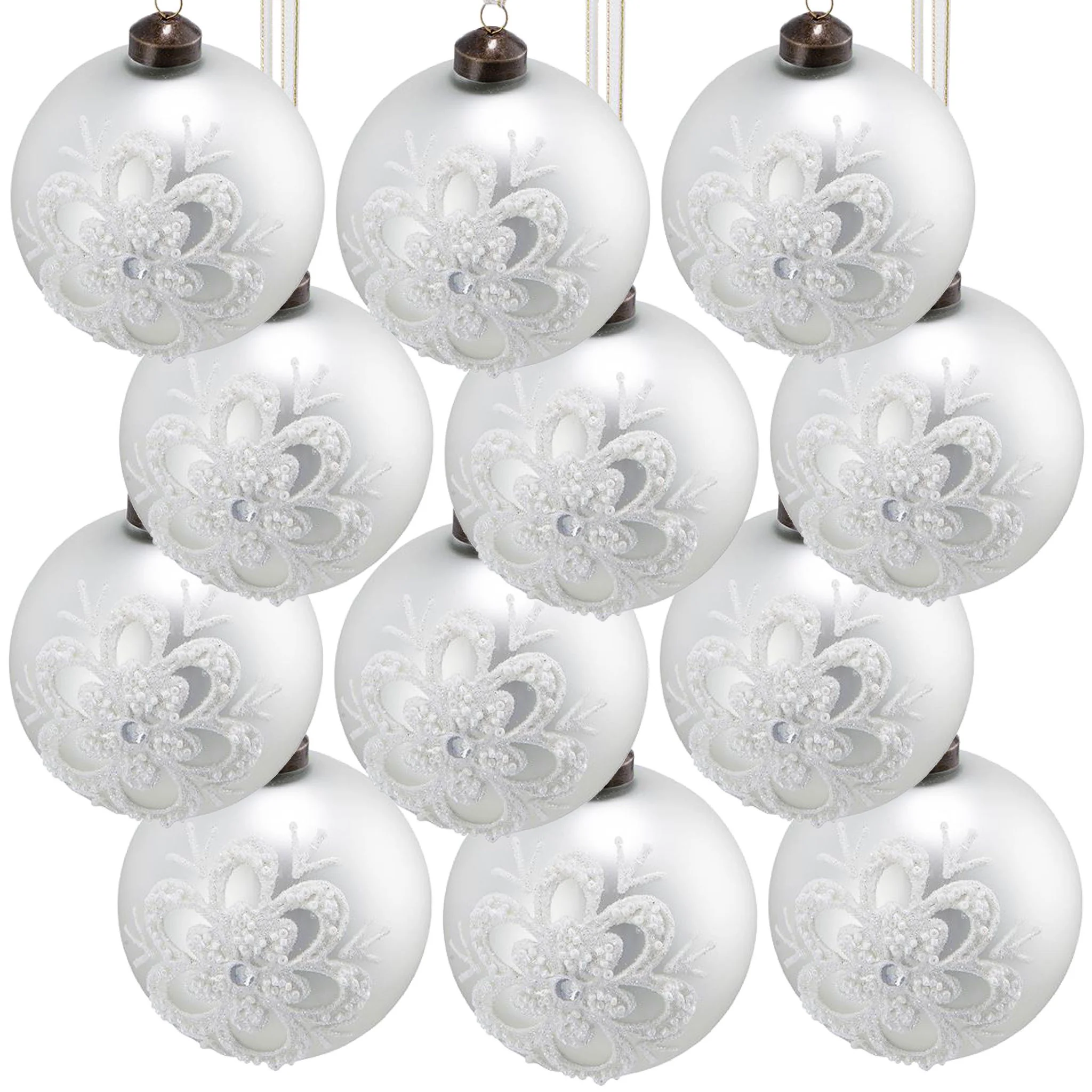 Christmas Ball Ornaments, Hanging Ball Christmas Tree For Holiday Decorations - Image 4