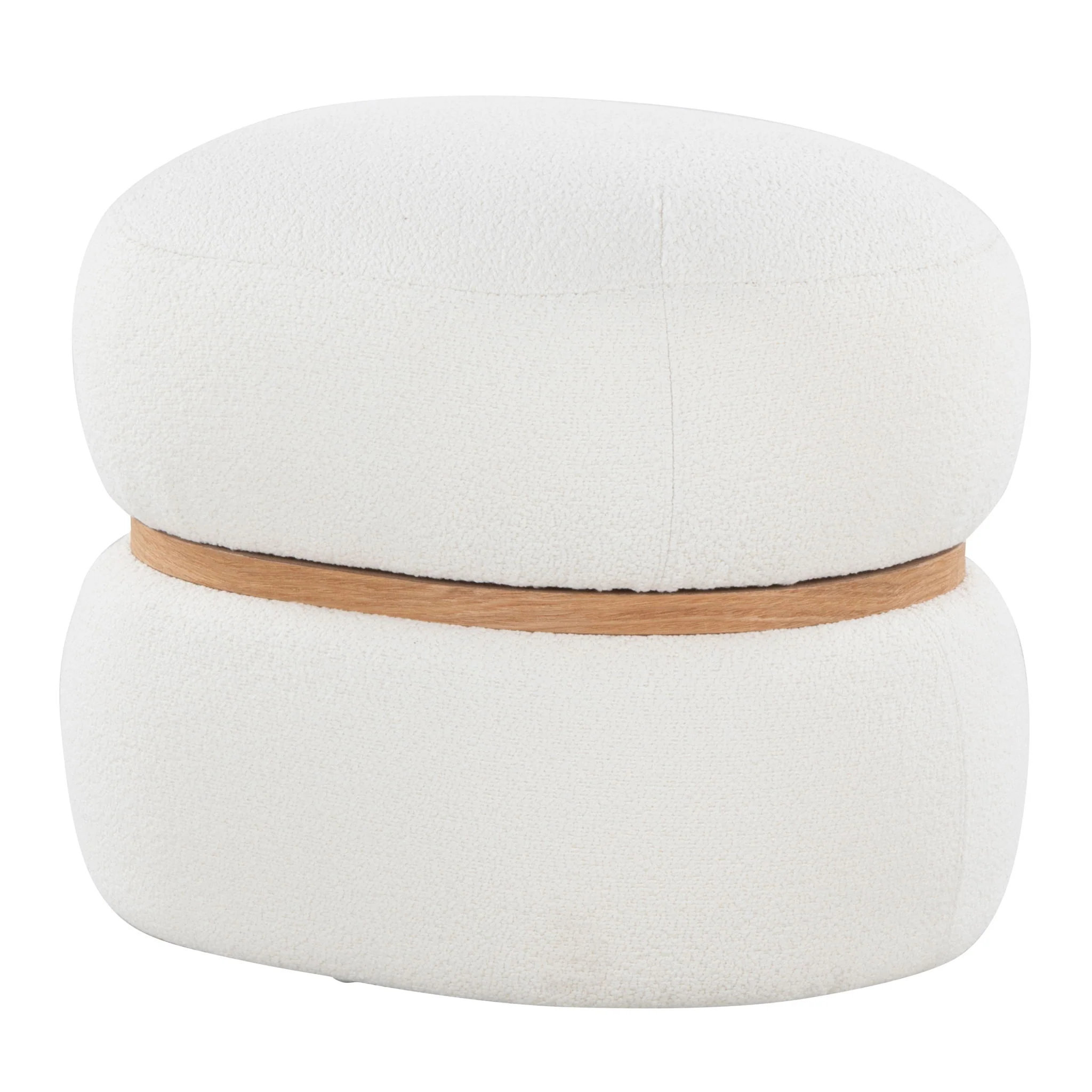 Cinch - Contemporary Pouf Ottoman - Image 6