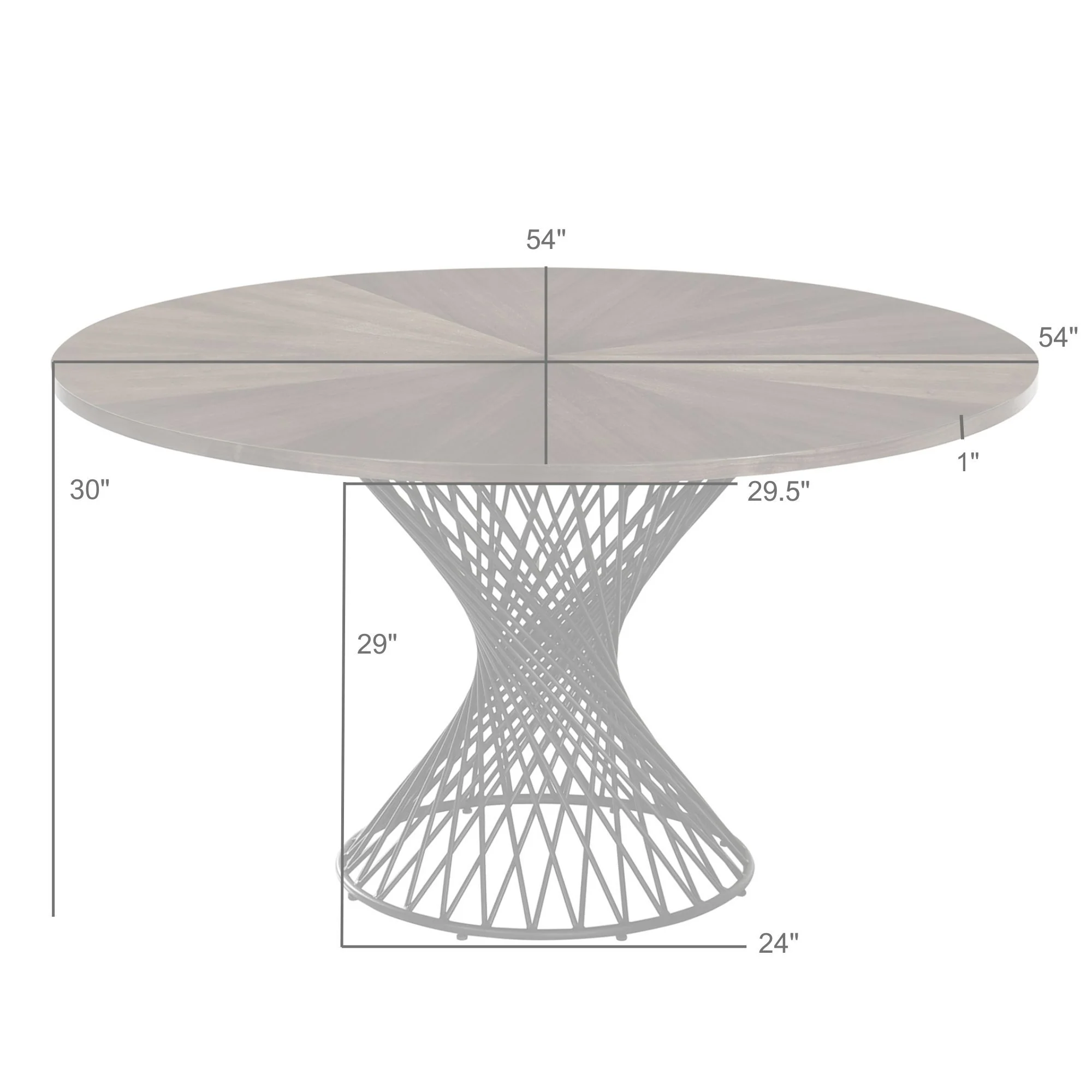 Cirque - Round Dining Table - Image 9
