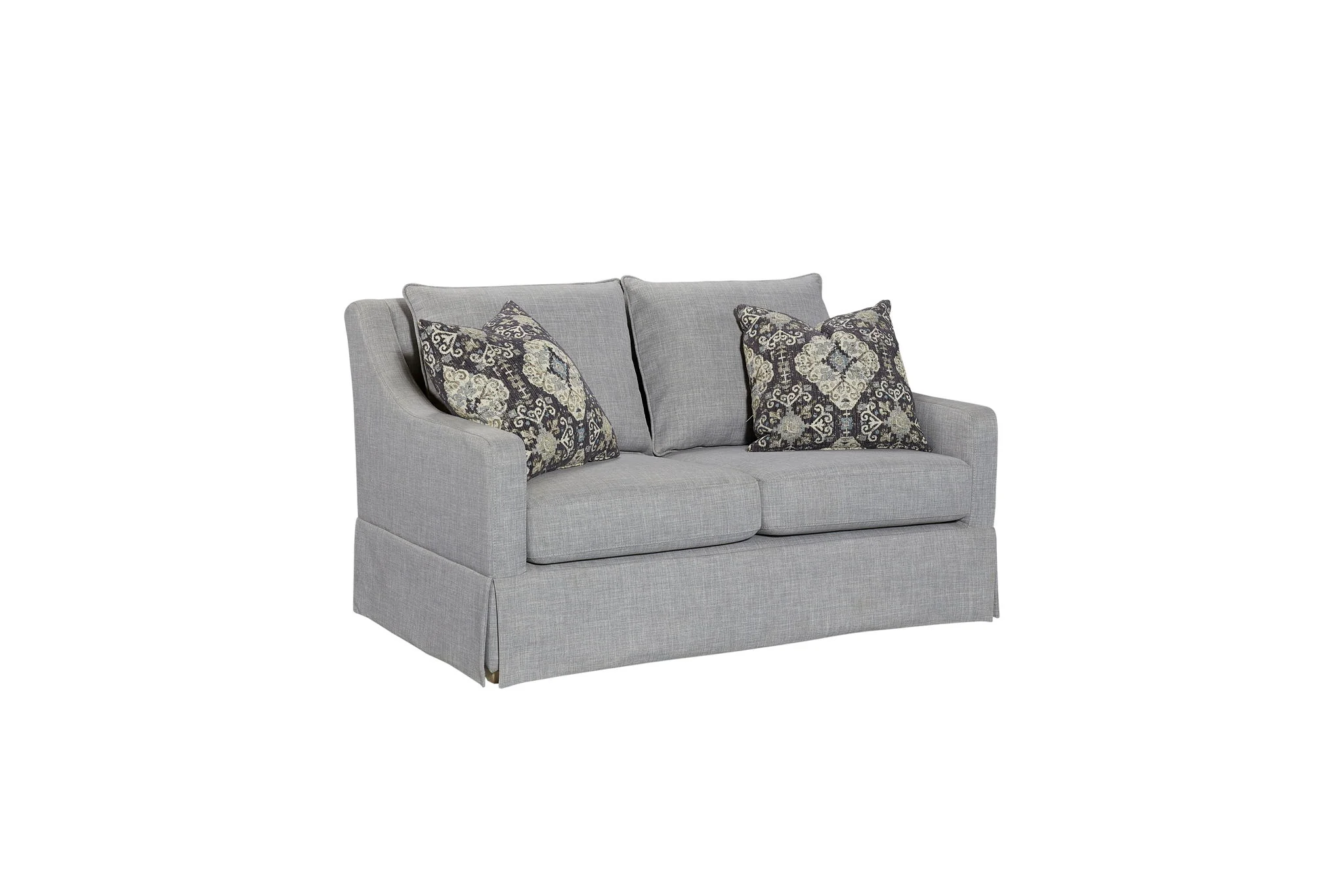 Citrus Heights - Loveseat With 2 Pillows - Gray - Image 4
