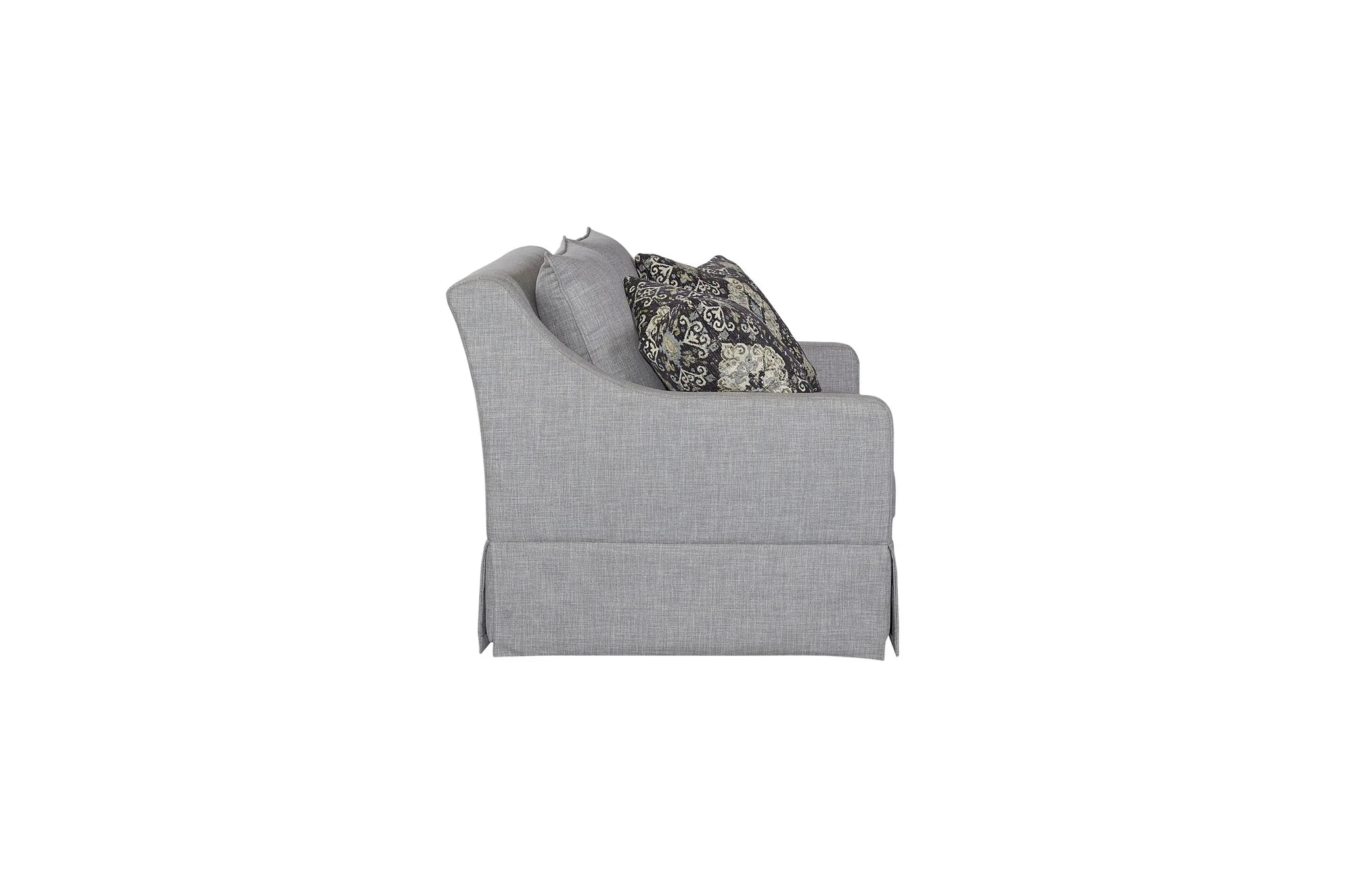 Citrus Heights - Loveseat With 2 Pillows - Gray - Image 5