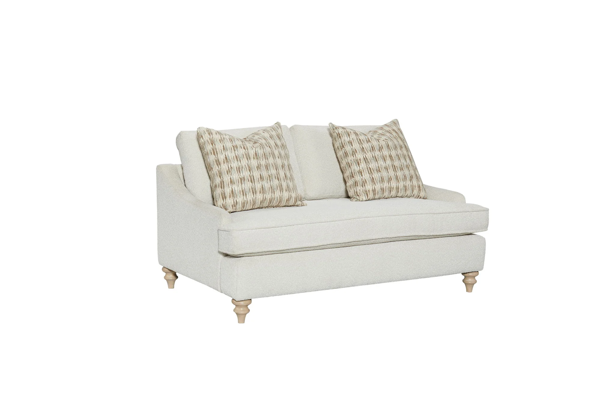 Citrus Heights - Loveseat With 2 Pillows - White - Image 5