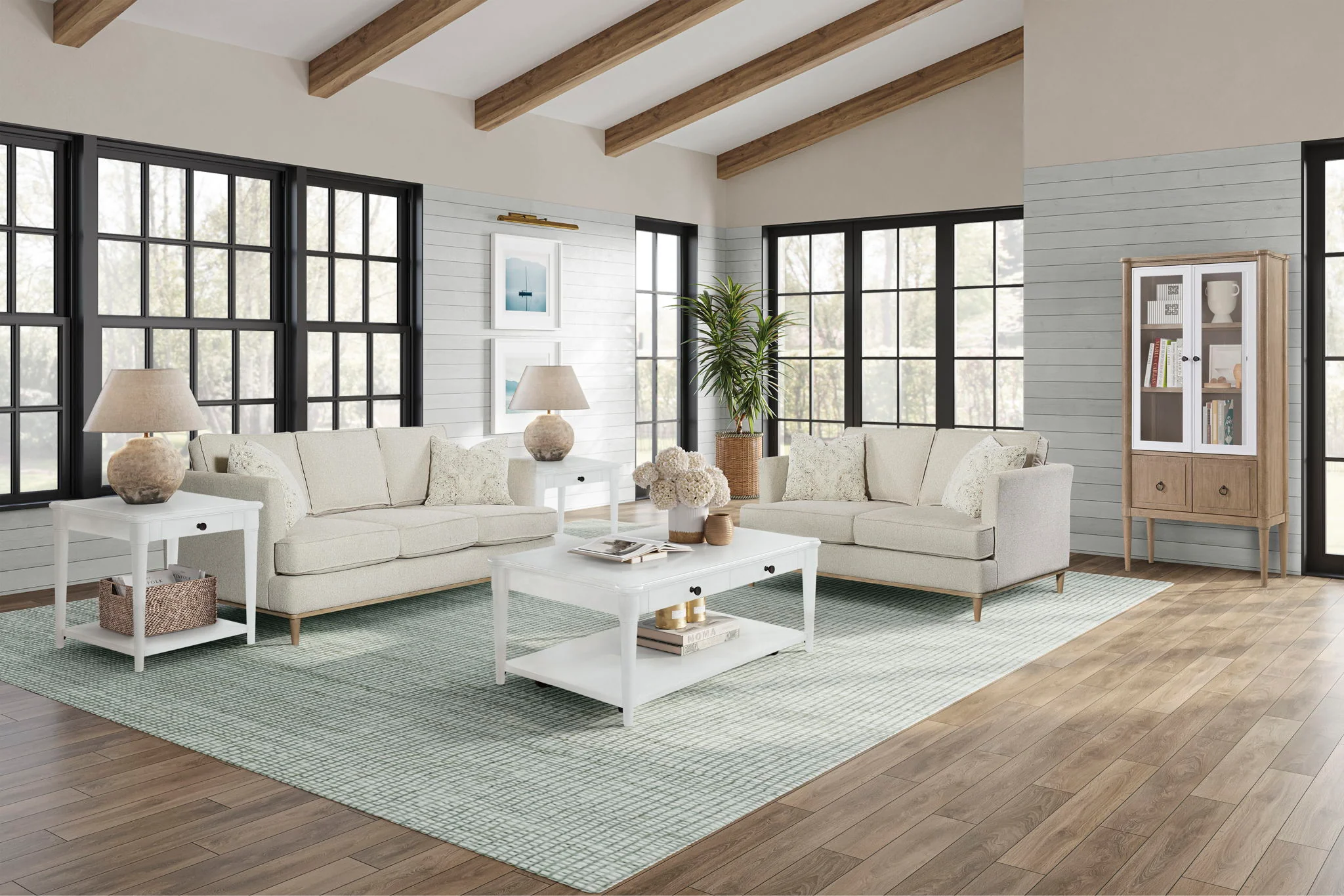 Citrus Heights - Sofa With 2 Pillows - Pearl Silver - Image 2