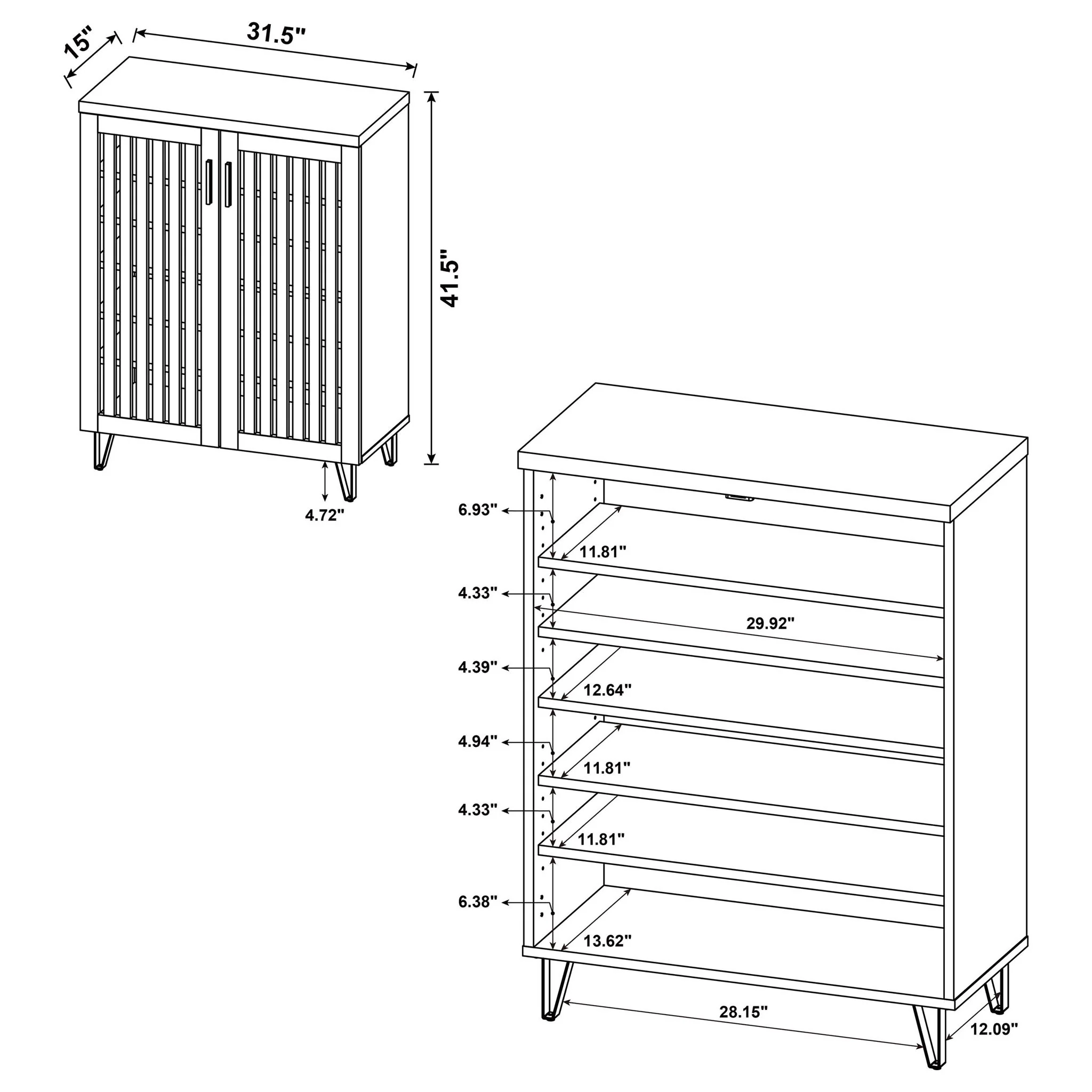 Clackamas - 2 Door Storage Cabinet With Adjustable Shelves - Image 18