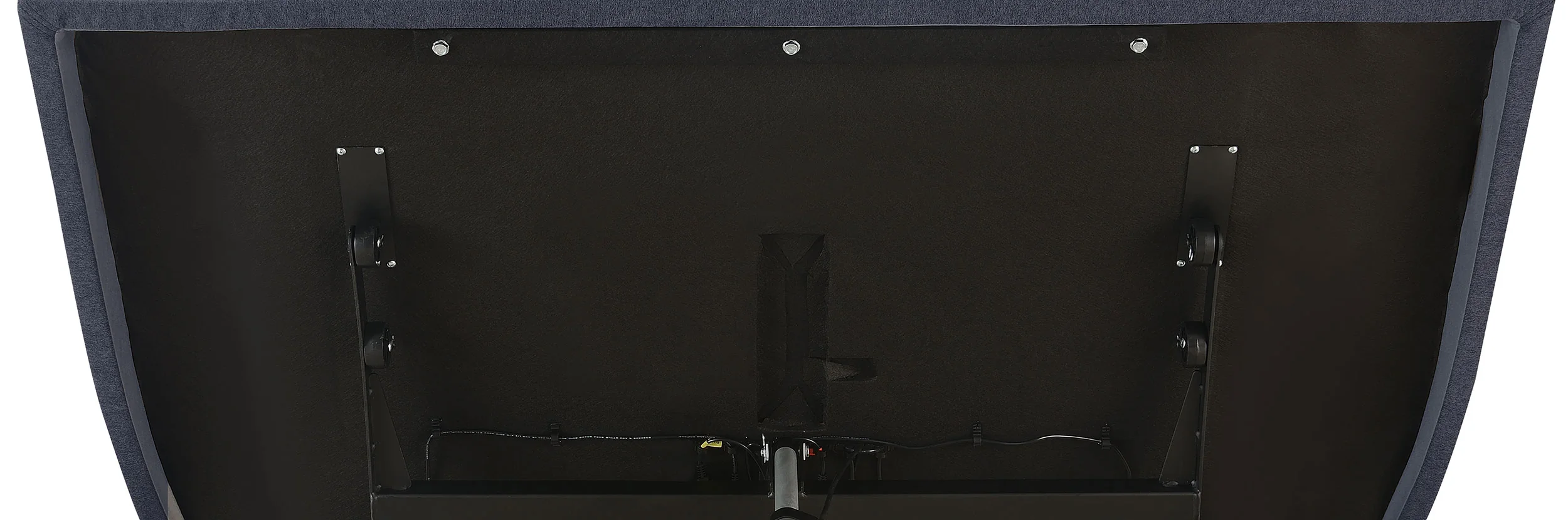 Clara Eastern King Adjustable Bed Base Grey and Black - Image 12
