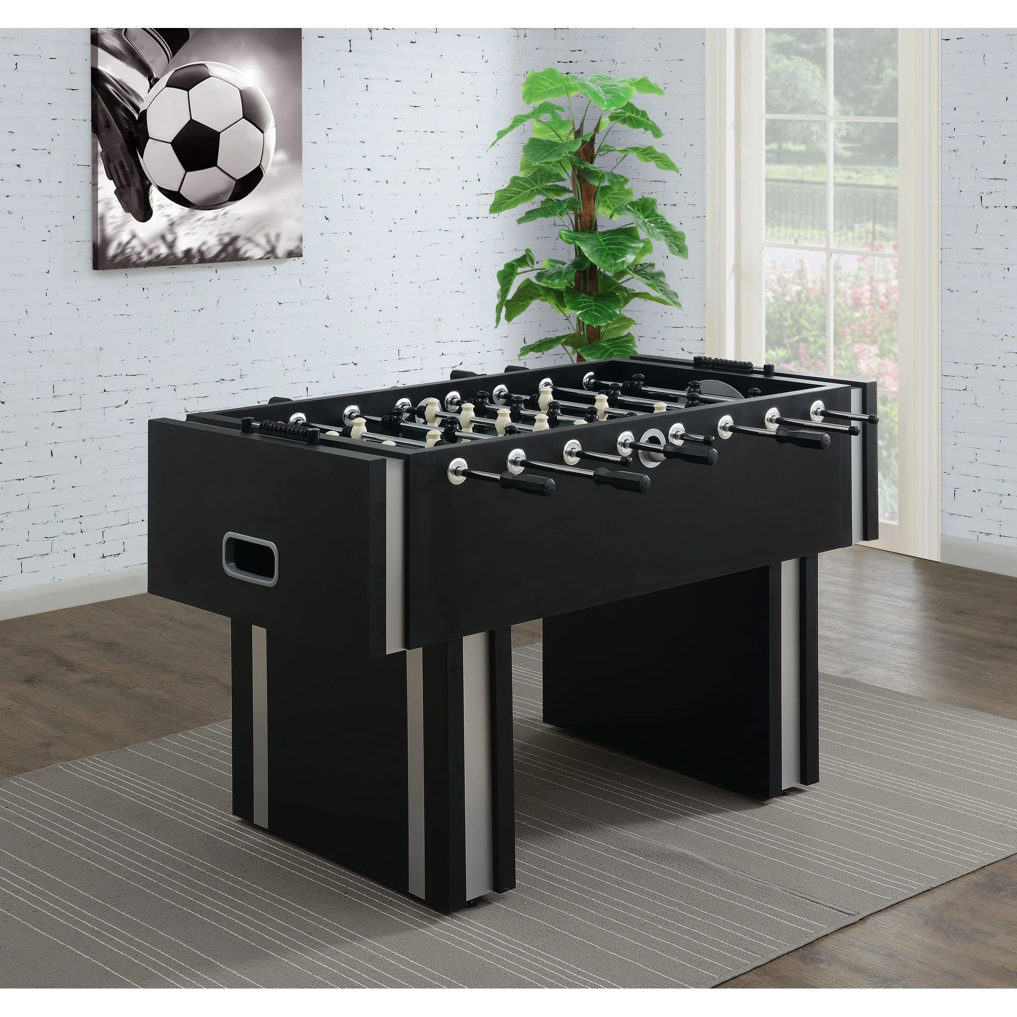 Clara - Foosball Table - Black - Image 7
