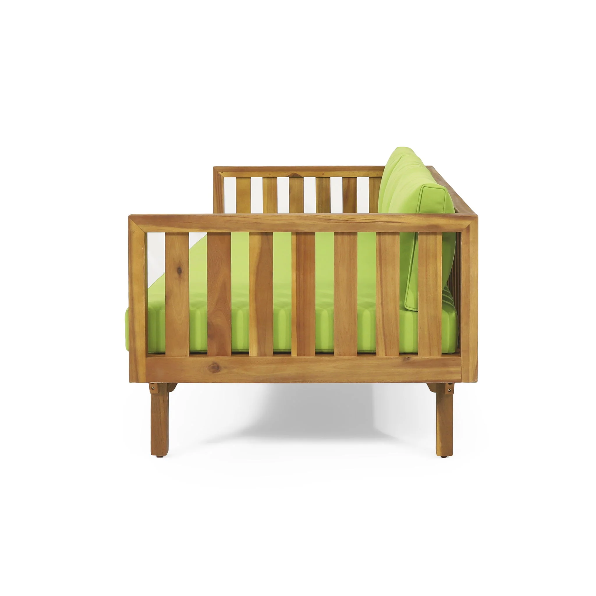 Claremont - 3 Seater Daybed Teak Acacia Wood Water Resistant Cushions - Image 41