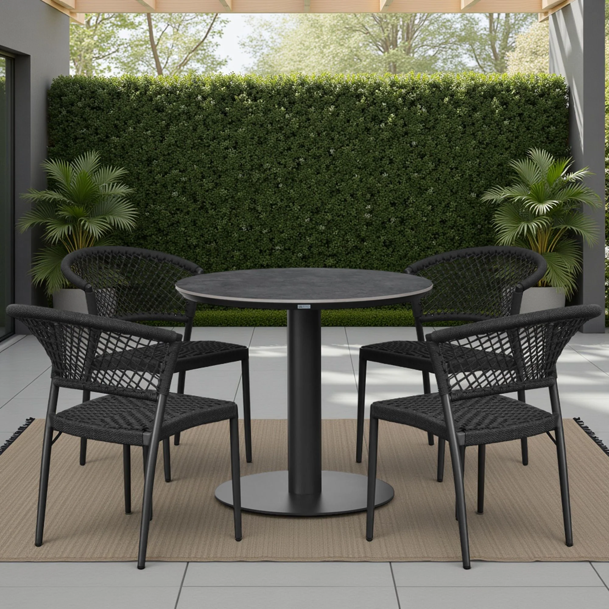 Clarke - Outdoor Bar Set - Image 2