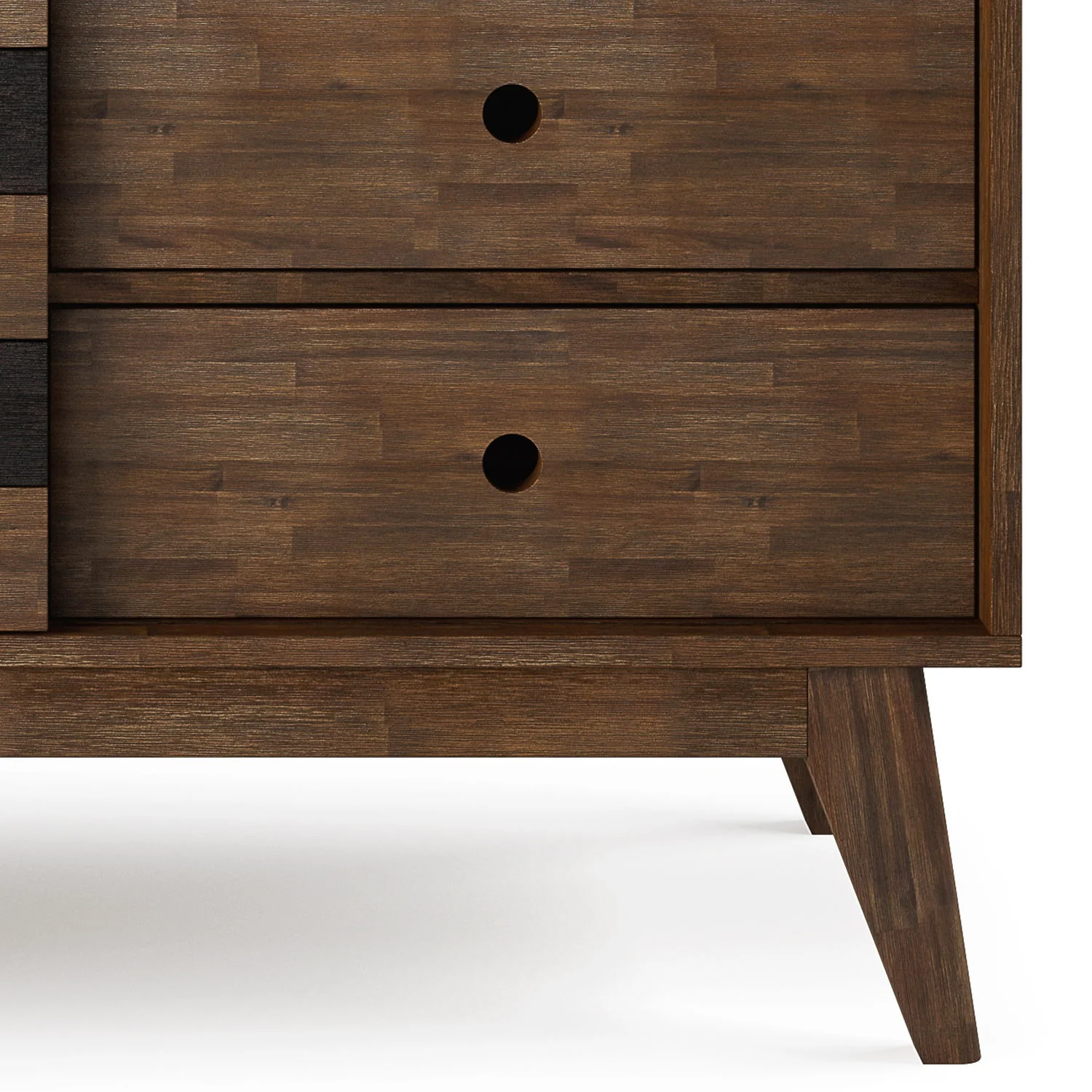 Clarkson - Medium Storage - Rustic Natural Aged Brown - Image 2