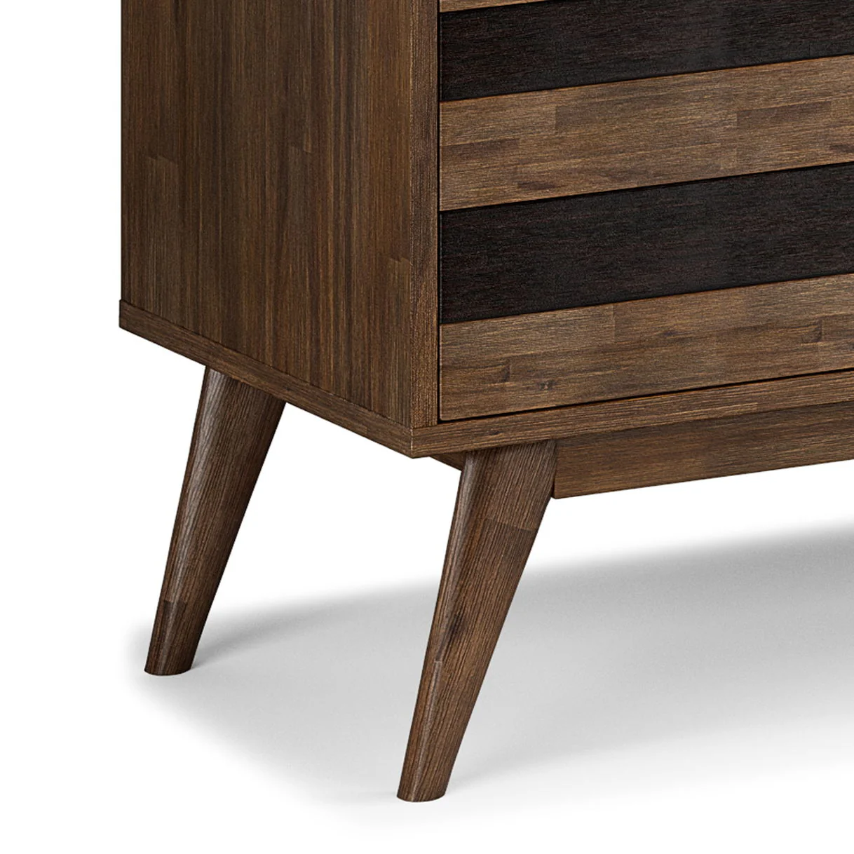 Clarkson - TV Stand - Rustic Natural Aged Brown - Image 8