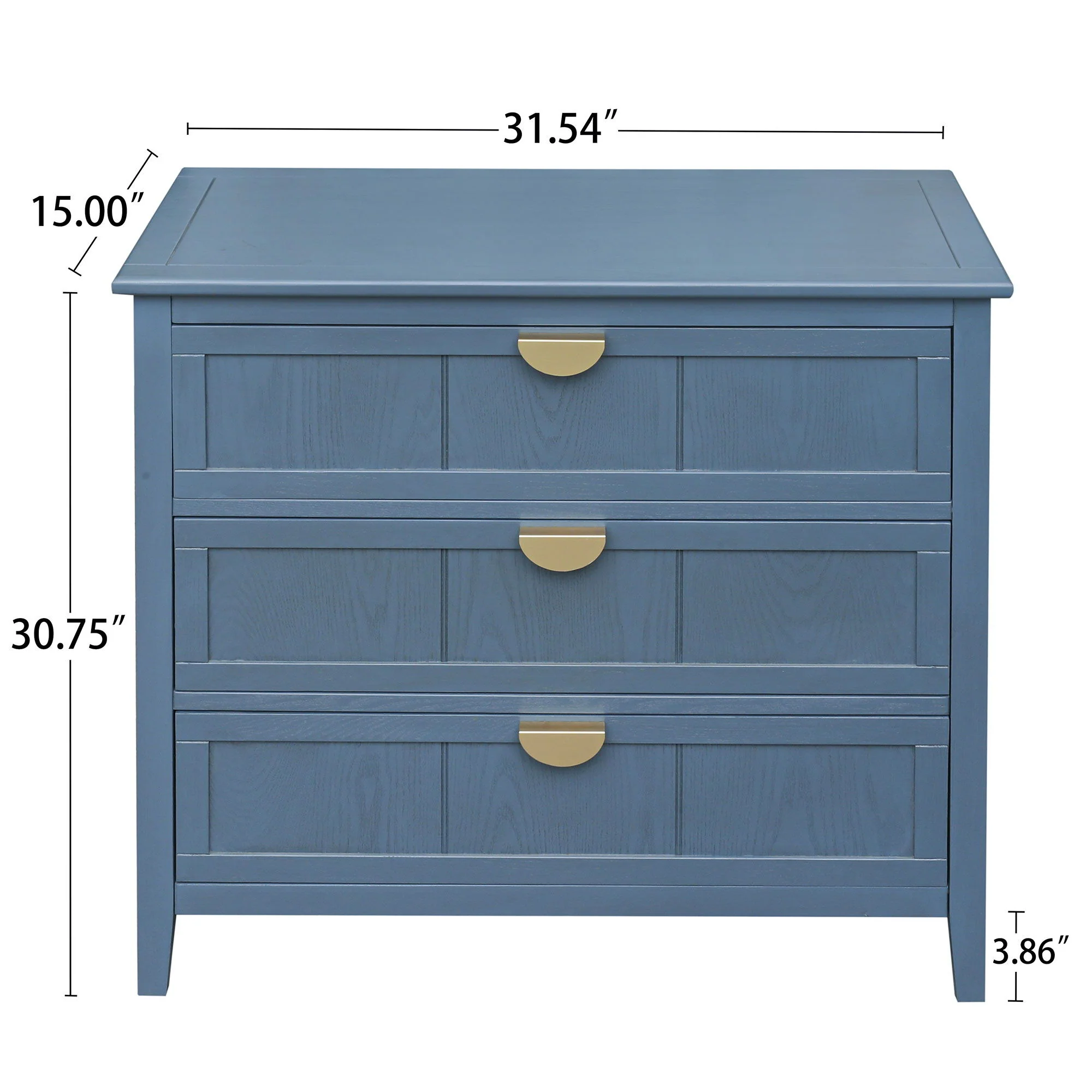Classic 3 Drawer Cabinet - Image 2