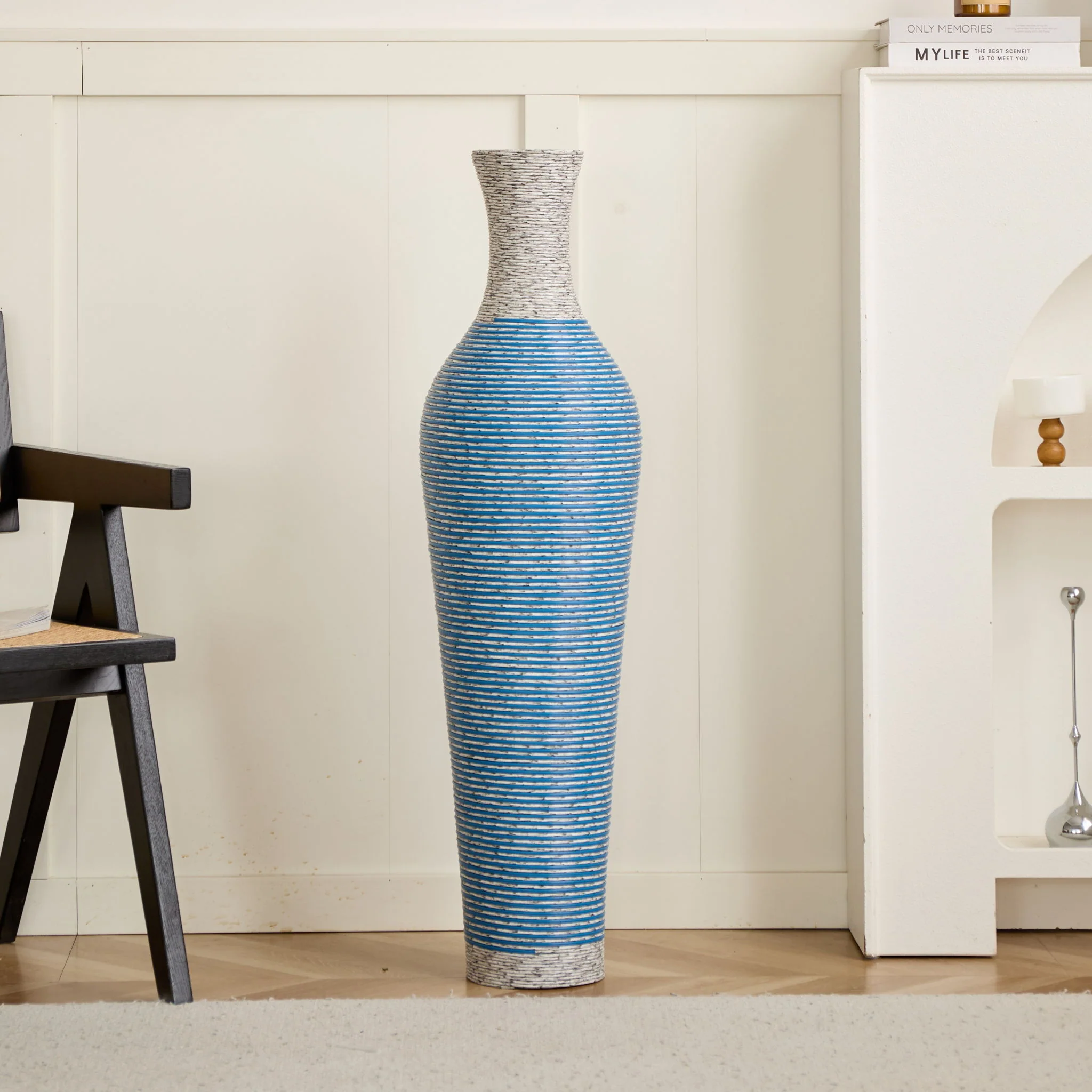 Classic And Neat Floor Vase, High Independent Flower Stand (Set of 3) - Image 28