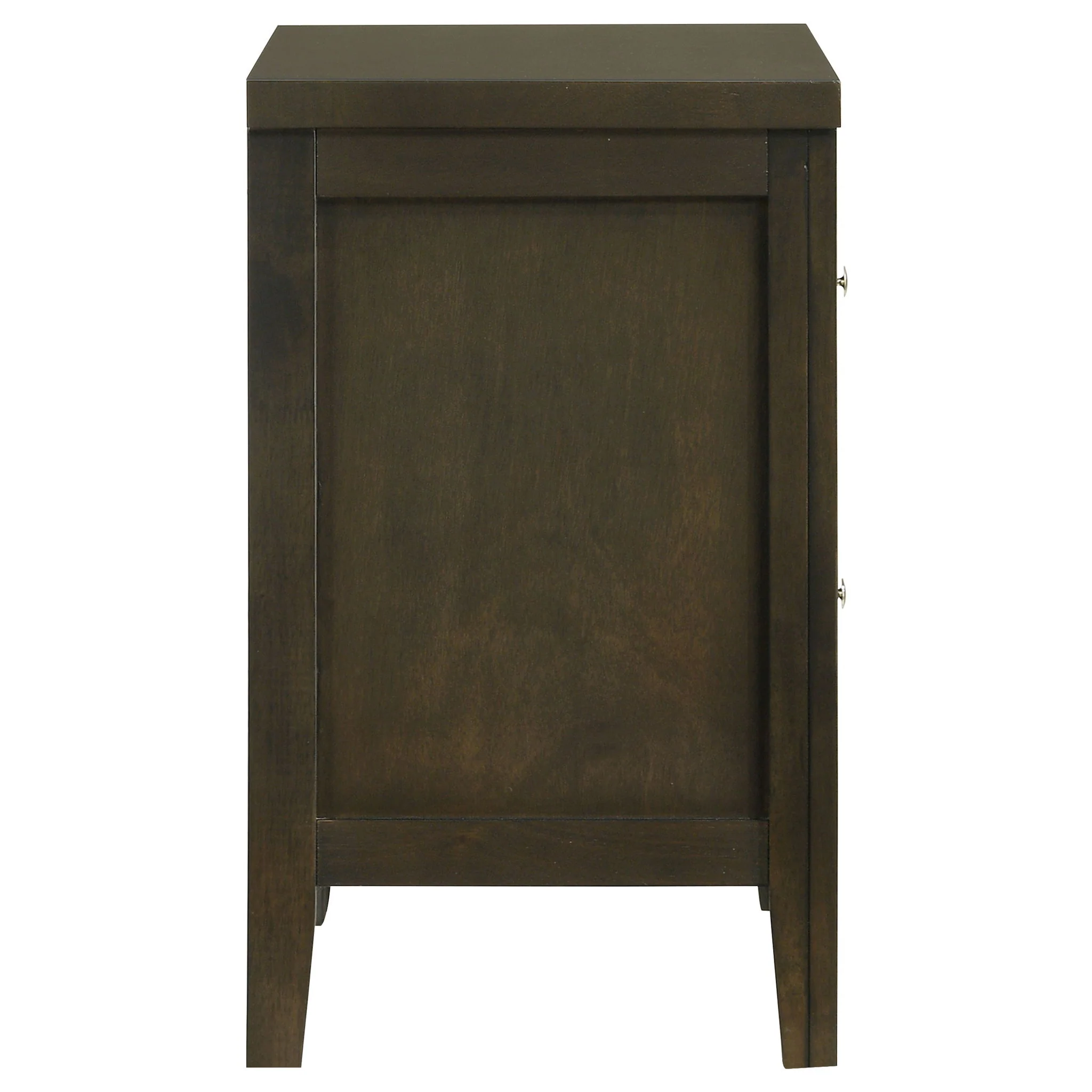 Clement - 2 Drawer Nightstand Bedside Table - Espresso - Image 2