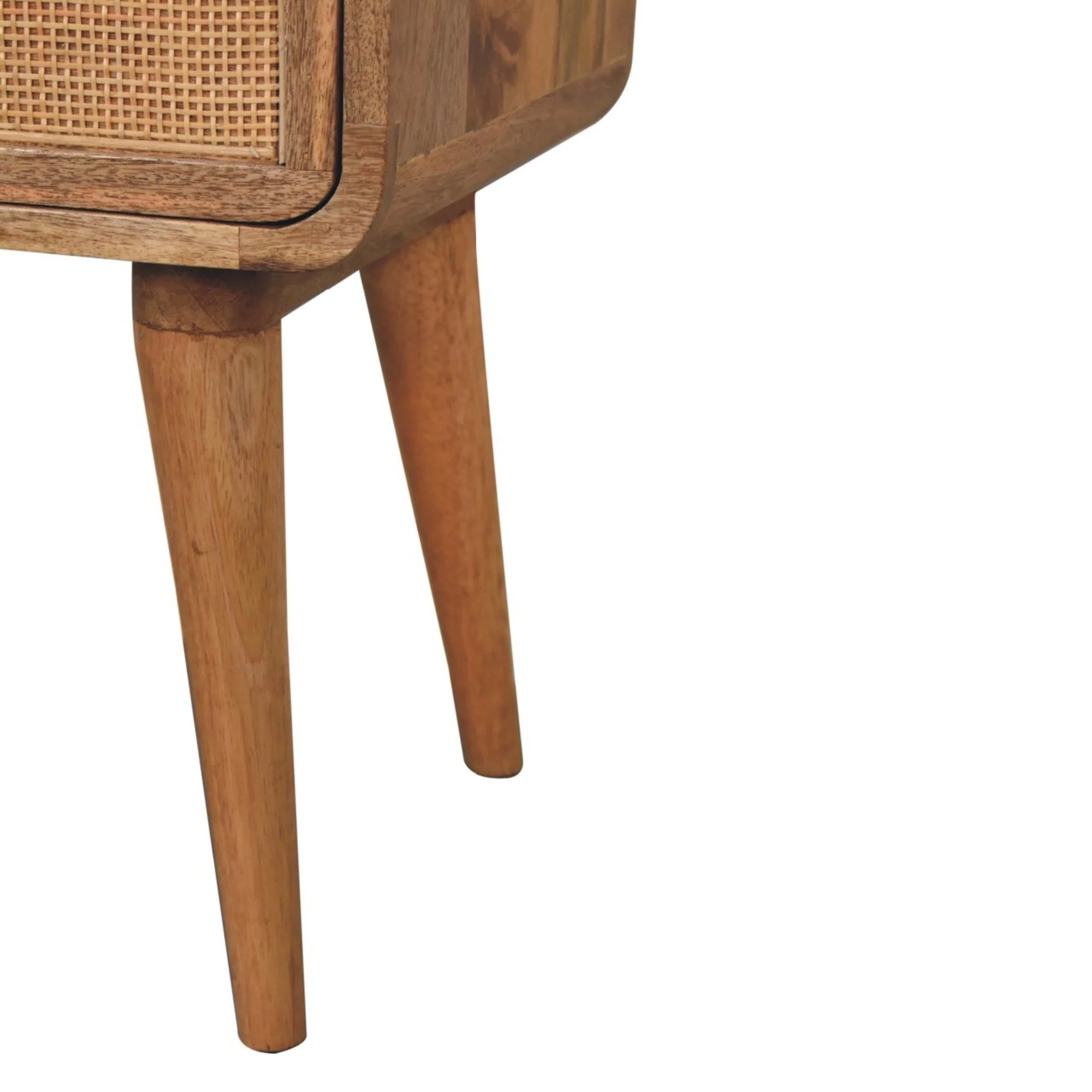 Close Knit 2 Drawer Nightstand - Oak - Image 8