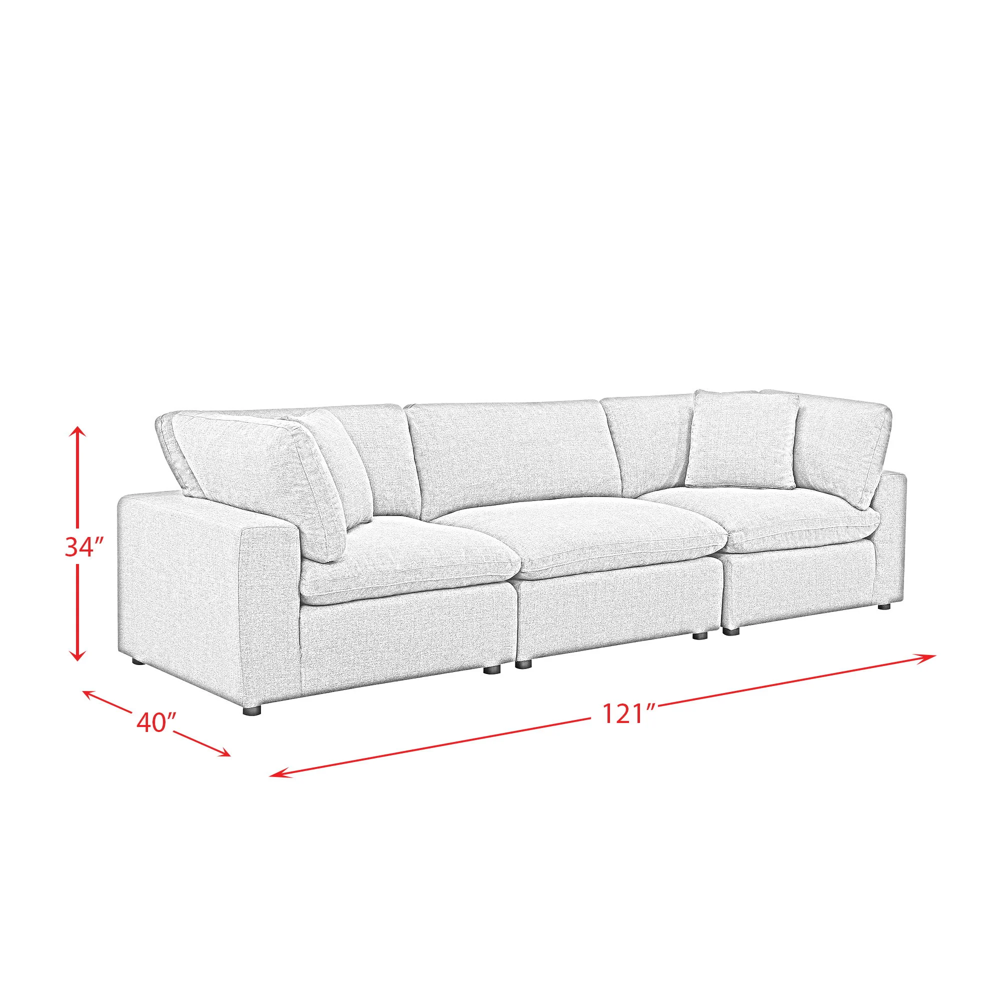 Cloud - Sectional Sofa - Image 7