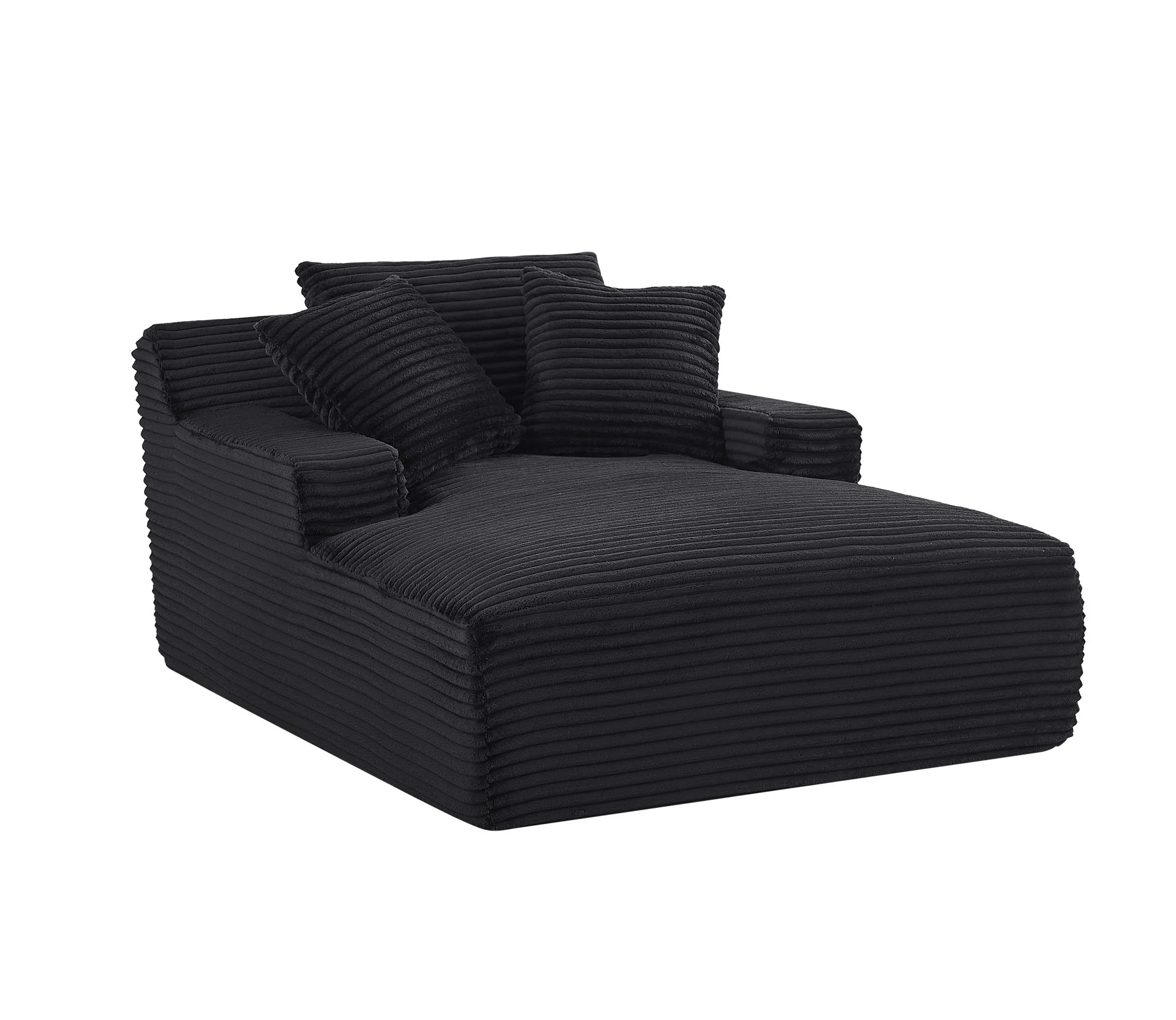 Cloudline - Oversized Chaise Lounge, Modern Comfy Couch With Full Foam Cushioning, Cozy Sleeper Sofabed - Image 27