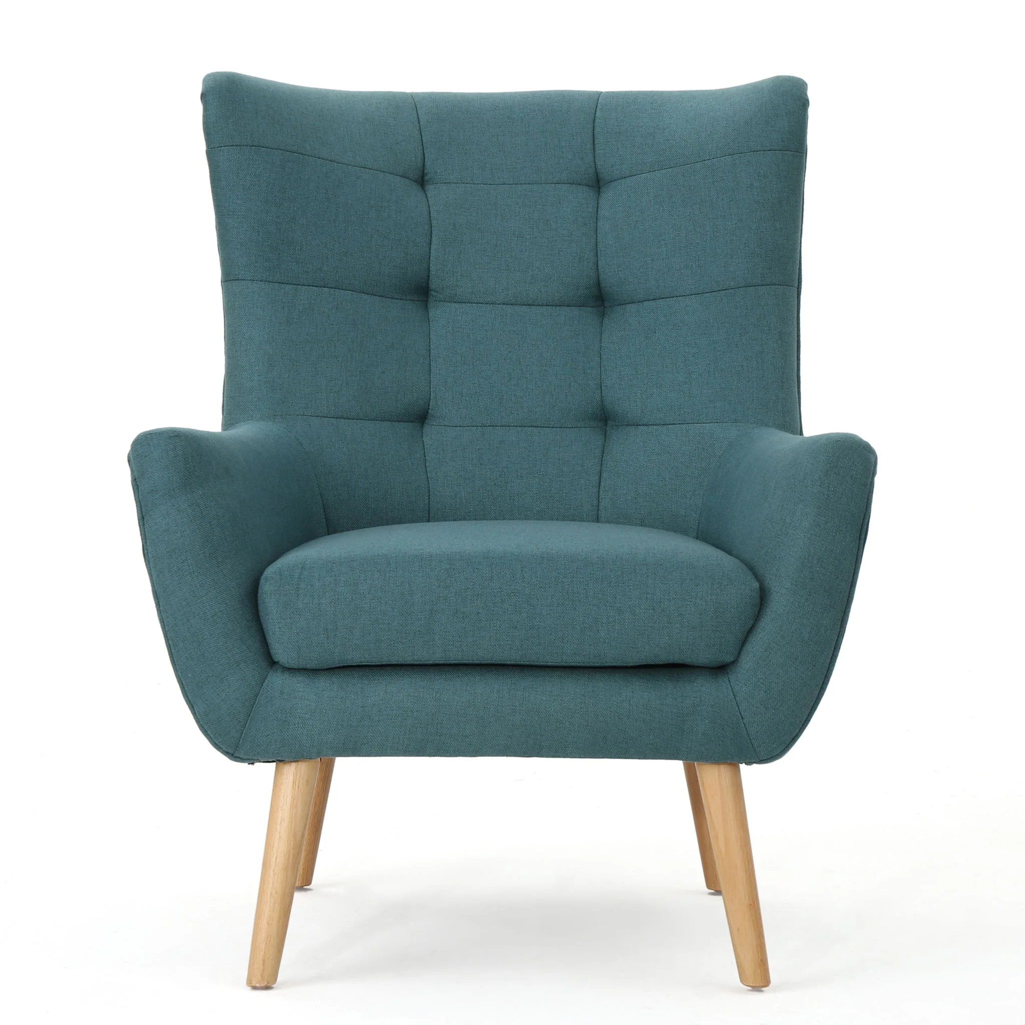 Club Chair With Rubberwood Legs - Image 4