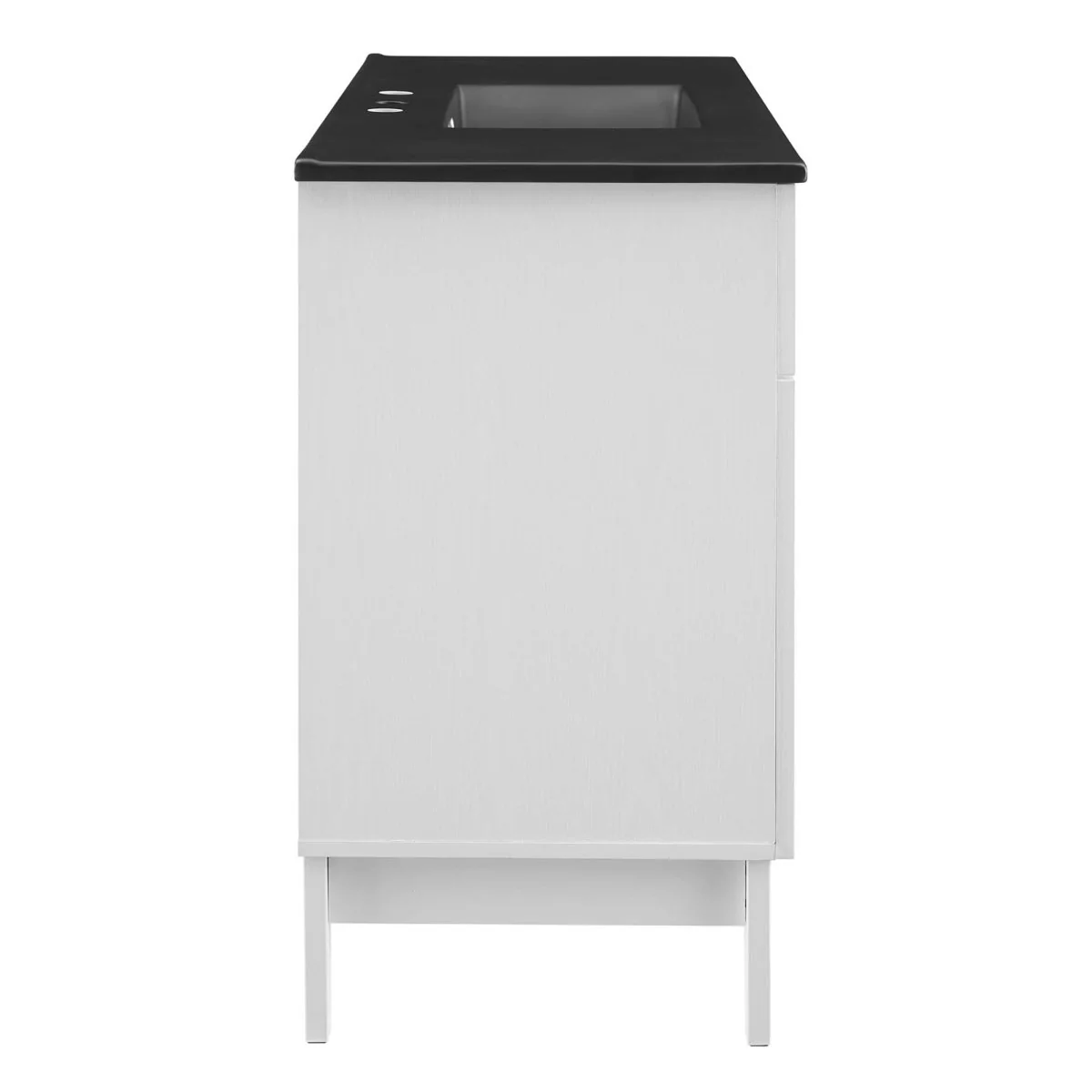 Coastal Bathroom Vanity with Ceramic Sink — Elegant coastal vanity for bathroom storage - Image 26