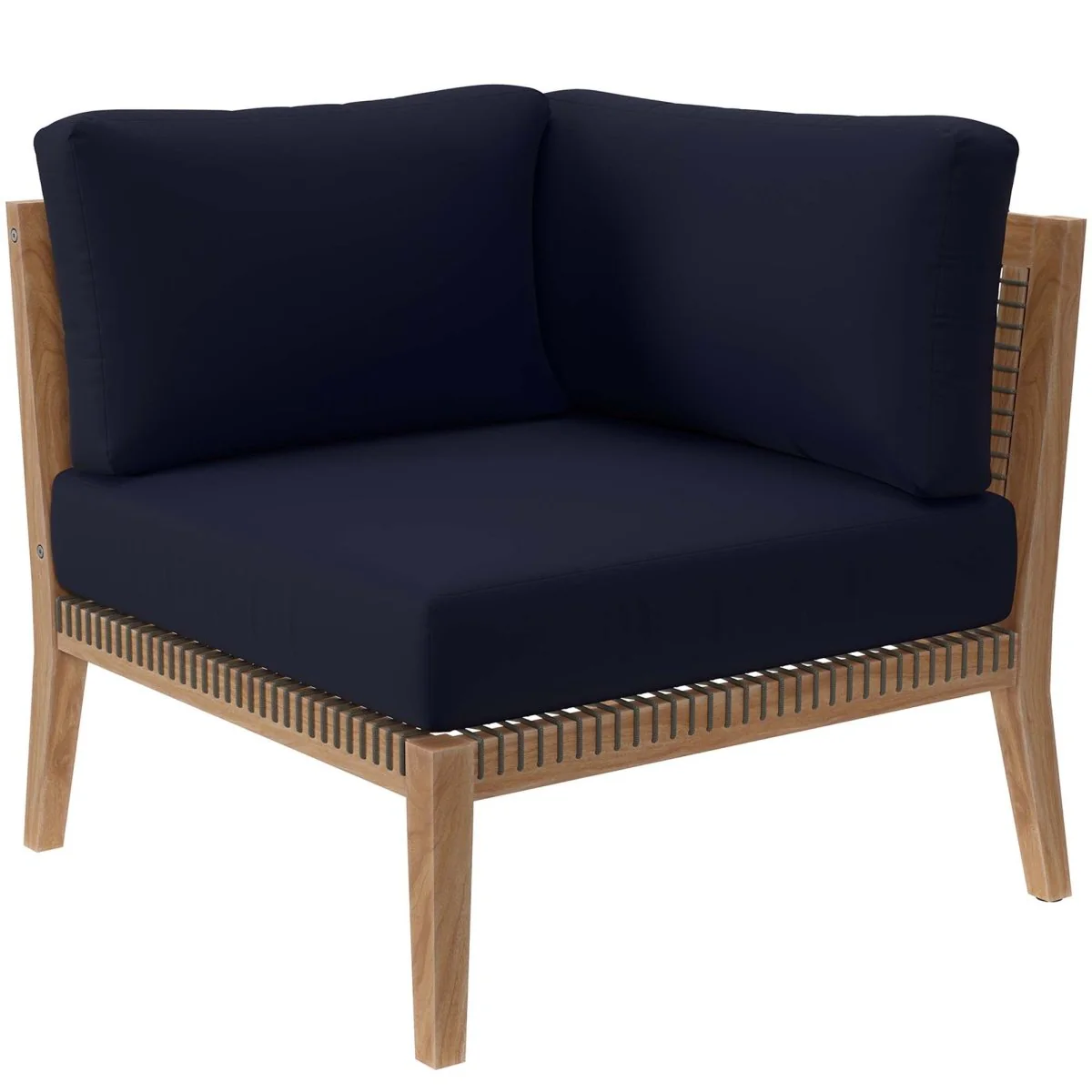 Coastal Rope and Teak Outdoor Sofa — Weather-Resistant Patio Seating for Outdoor Living - Image 37