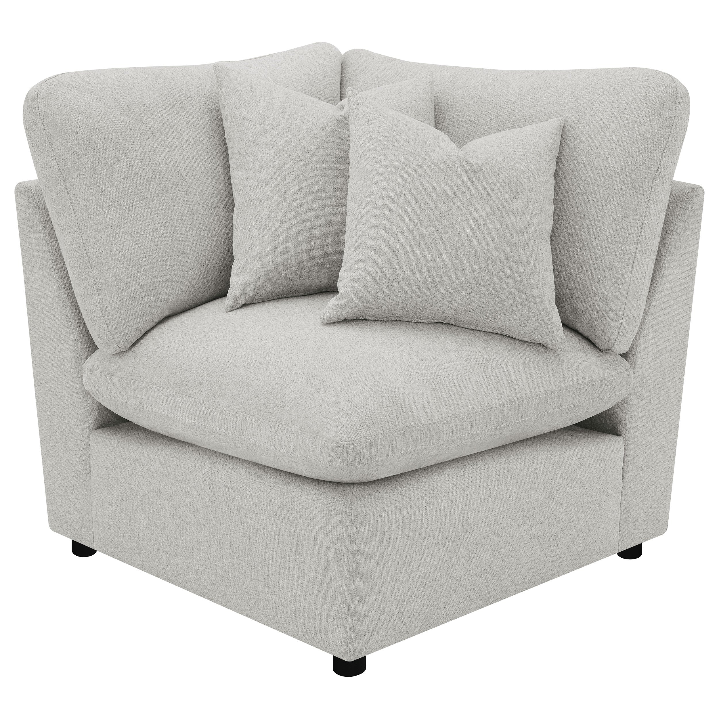Collins Modular Corner Chair Grey