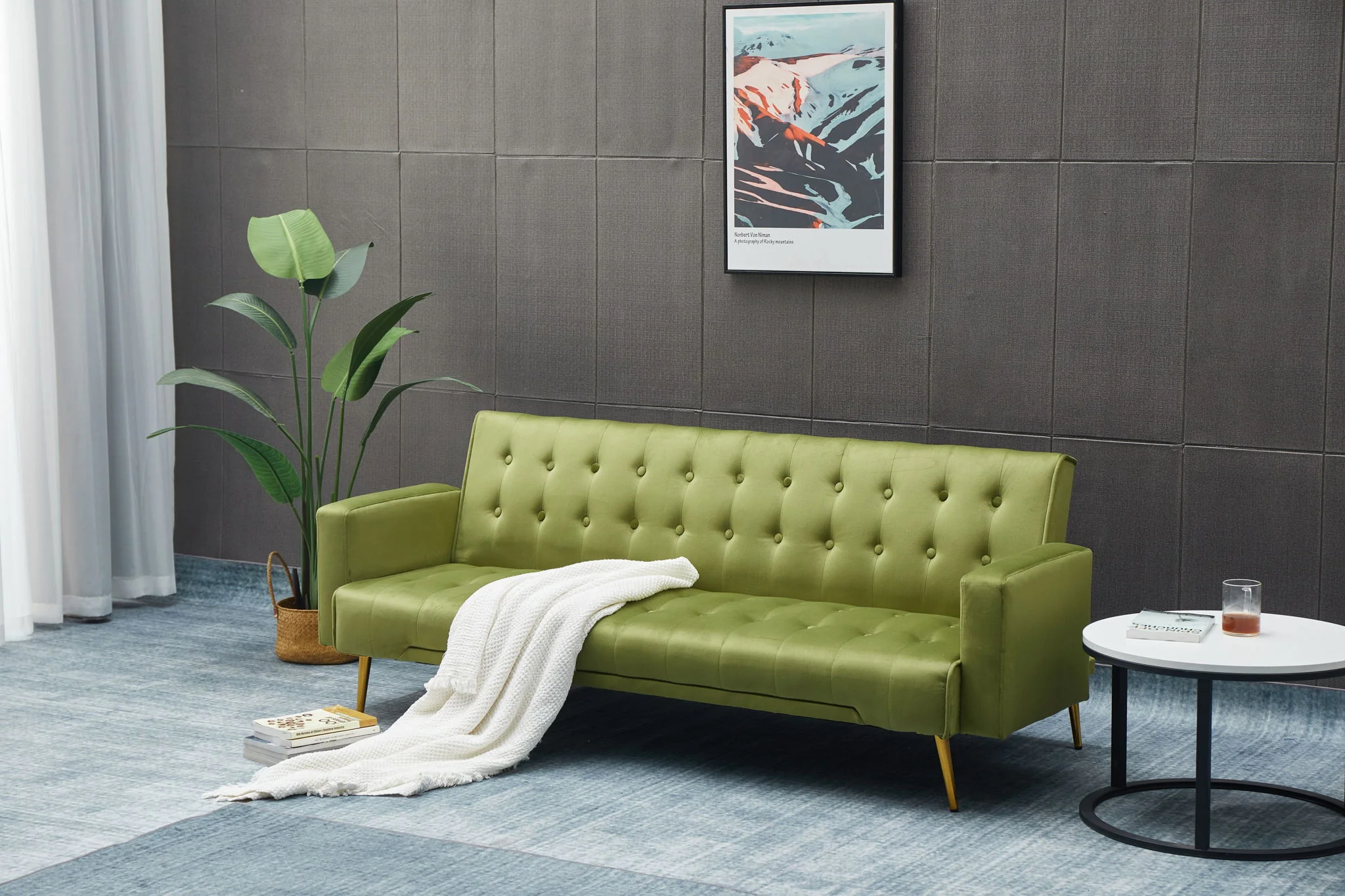 Comfort Compact Design Sofa Bed - Image 3