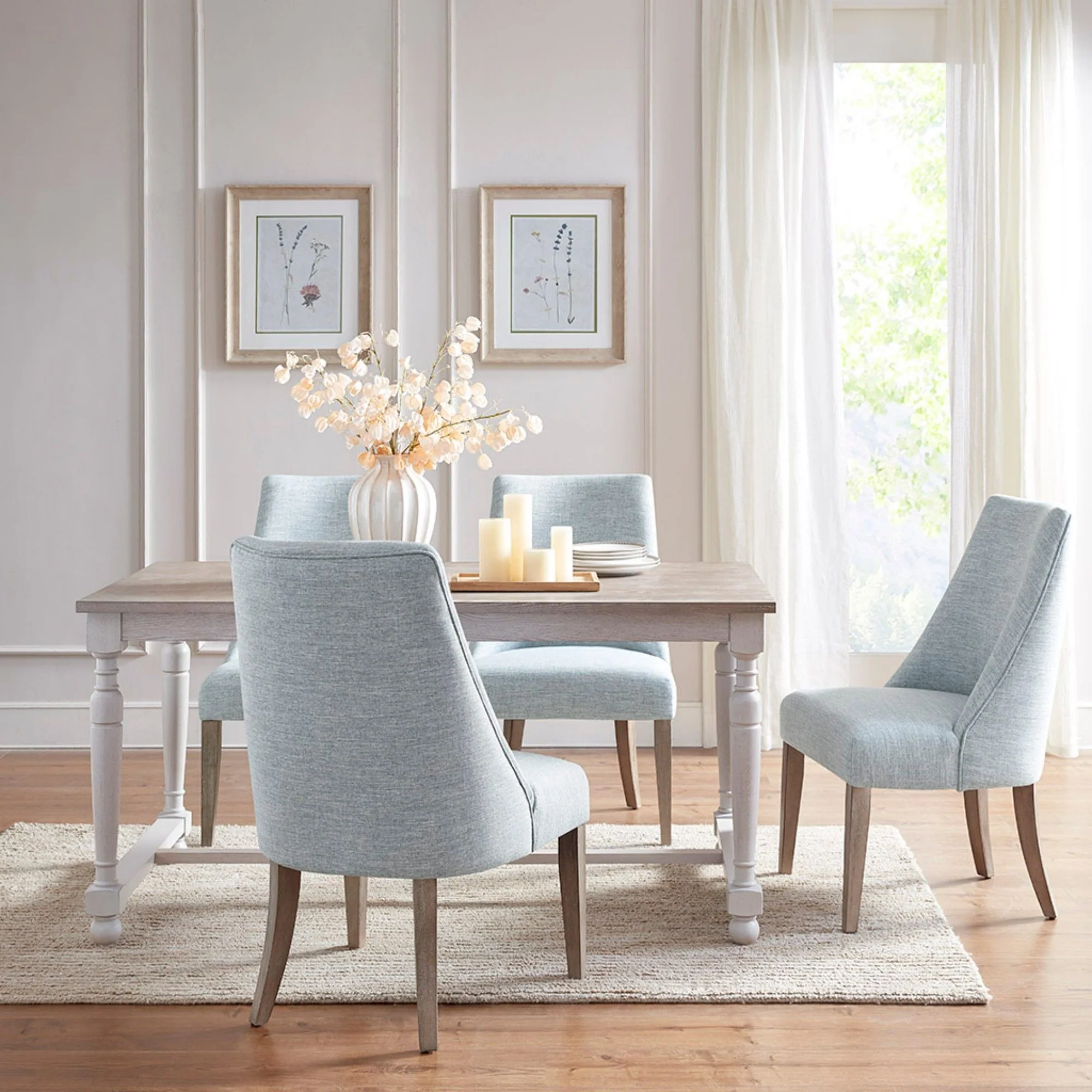 Comfortable Dining Chair Upholstered (Set of 2) - Image 3