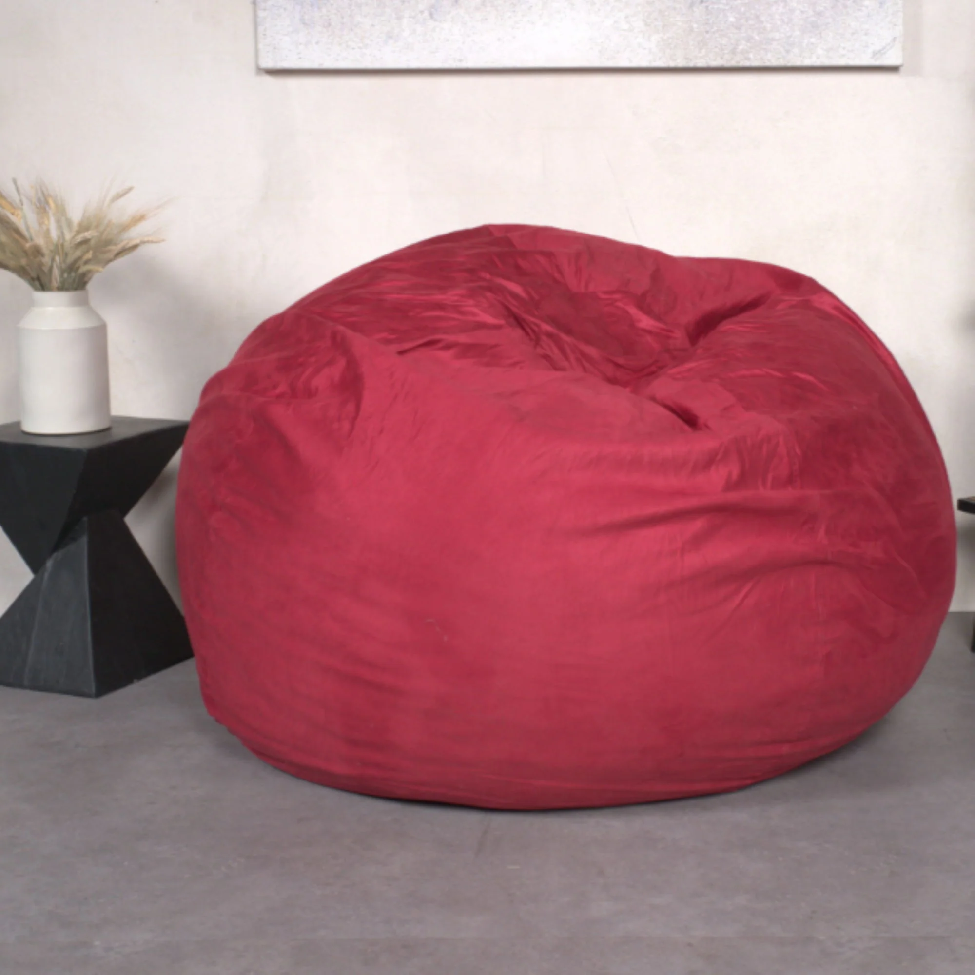 Comfortable High Density Shredded Foam Bean Bag Chair With Removable Cover - Image 15