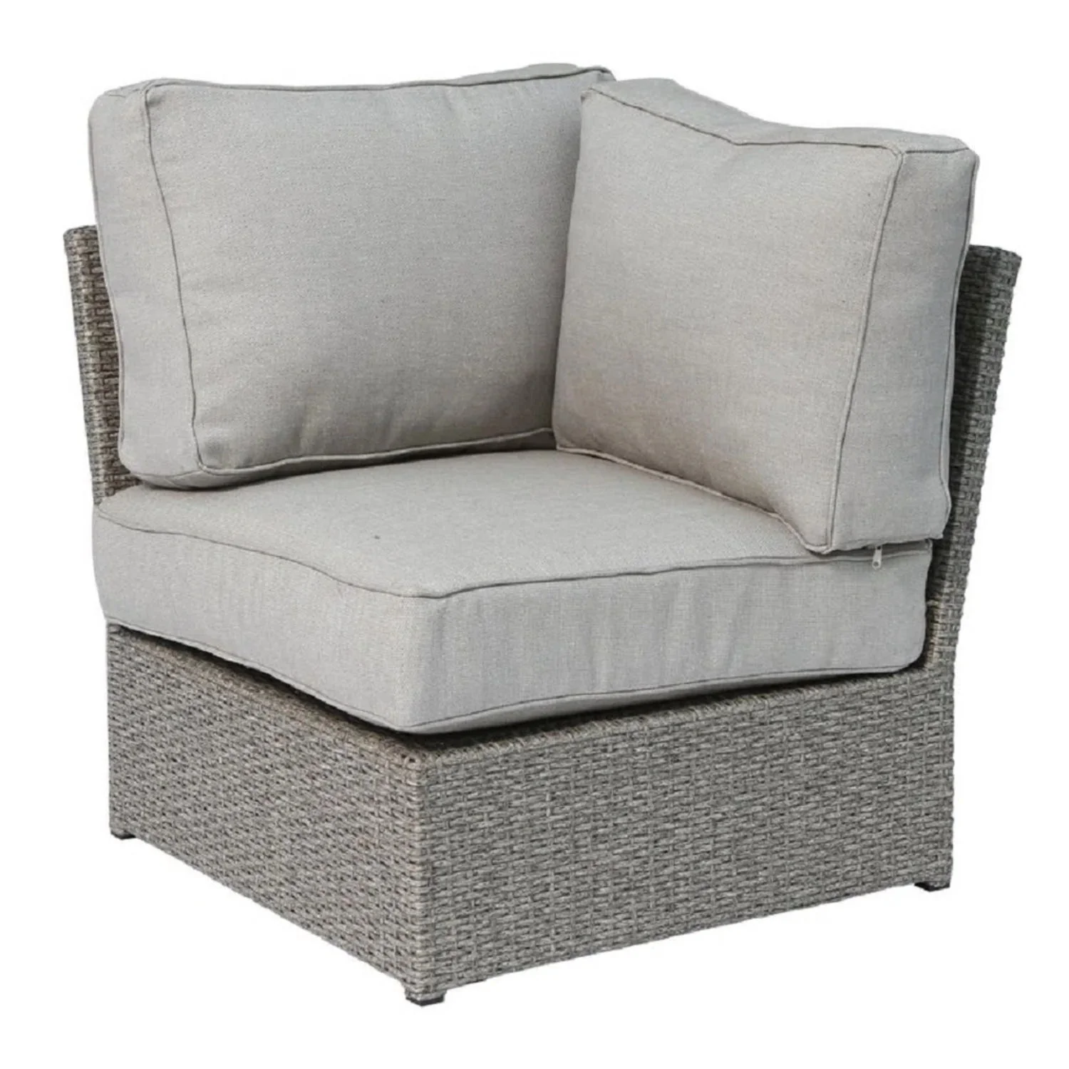 Comfortable Modern Patio Rattan Sectional Set With Cushions - Image 53