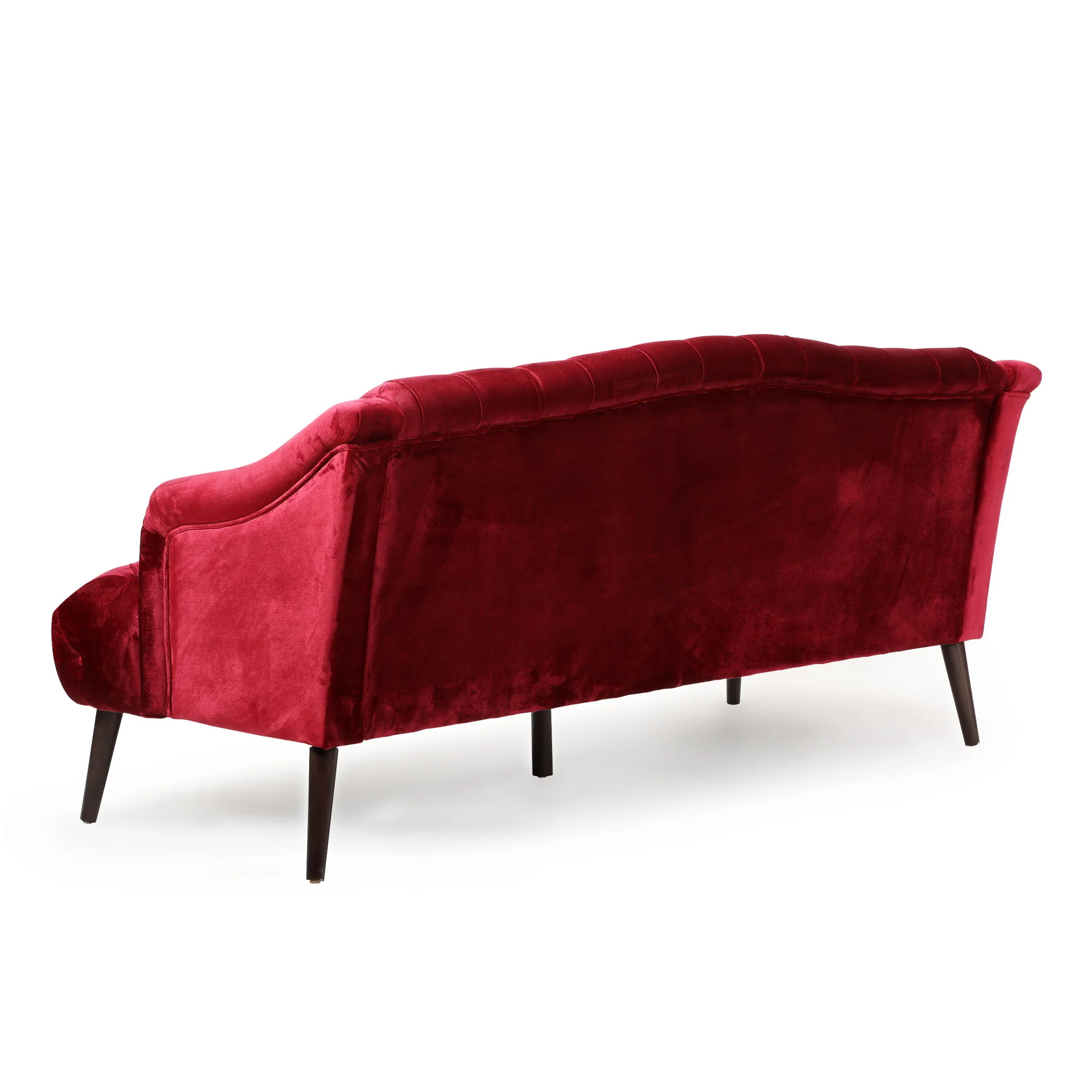Comfy 3 Seat Sofa With Wooden Legs, For Living Room And Study - Image 25