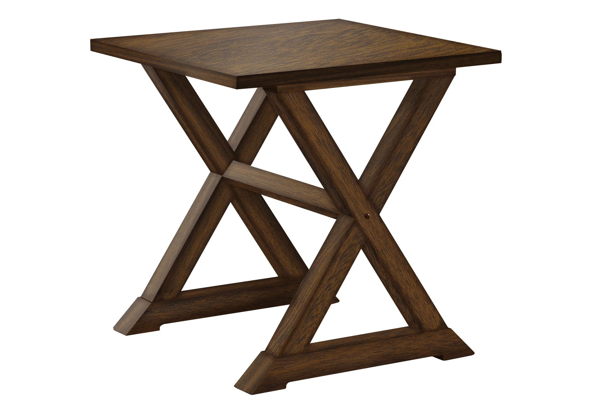 Compact Accent End Table, Square, Transitional - Image 10