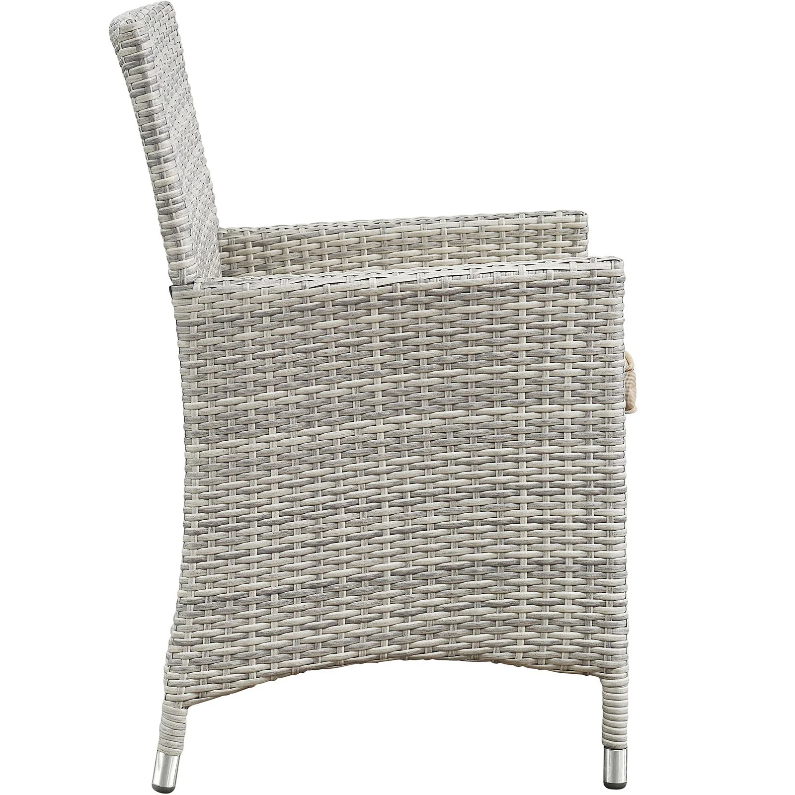 Complete 4-Piece Wicker Rattan Outdoor Patio Conversation Set for Garden, Deck and Backyard - Image 35