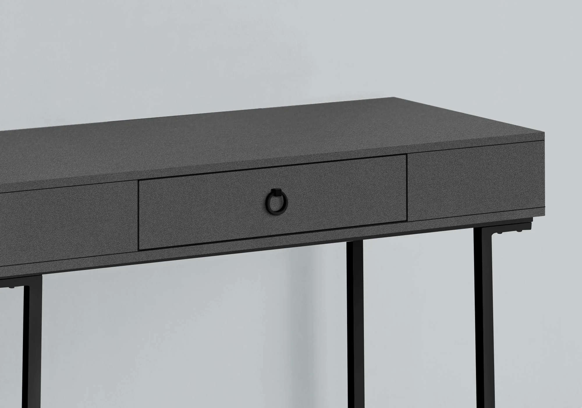 Computer Desk For Home Office, Glossy, Storage Drawer - Image 9