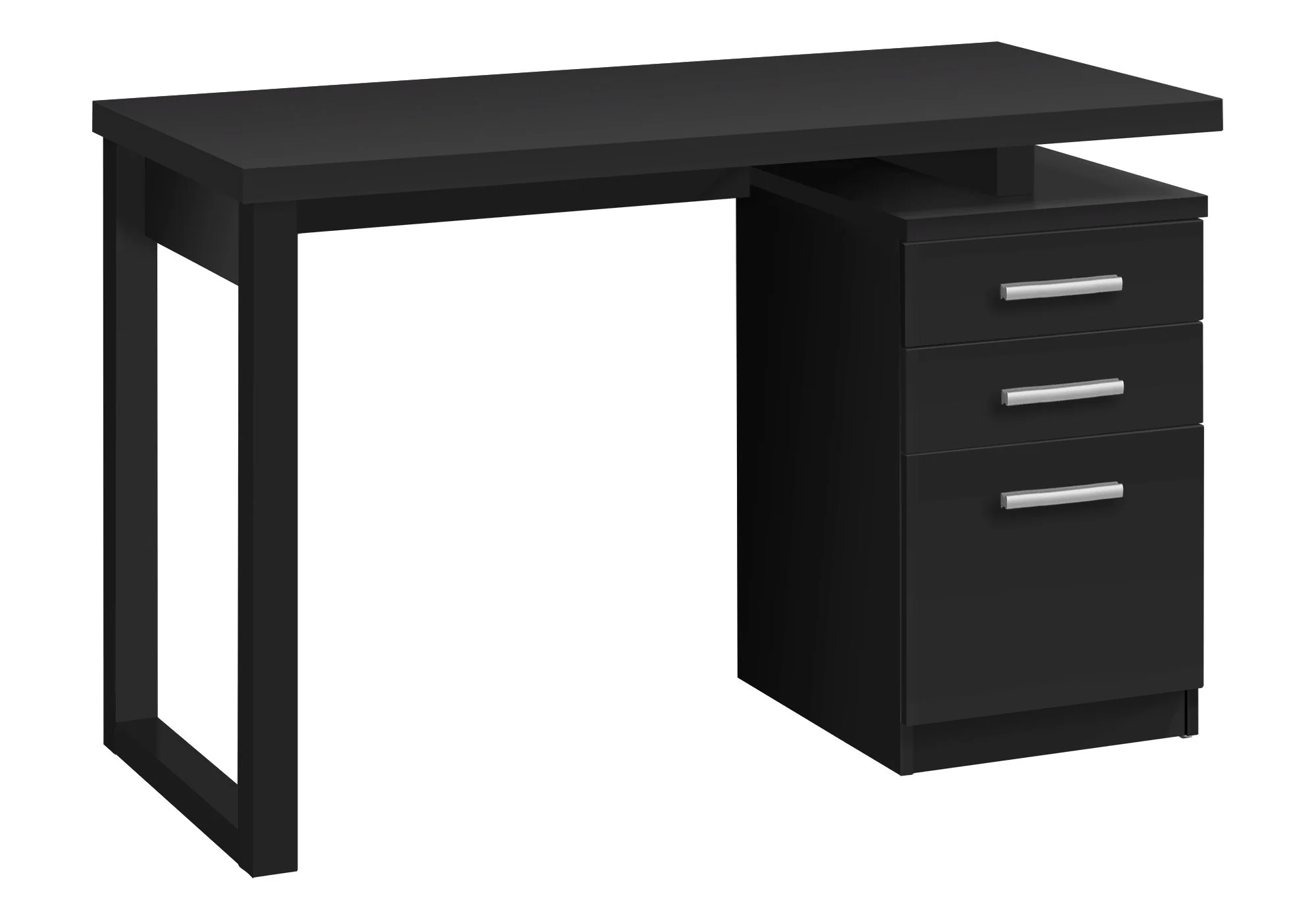 Computer Desk For Home Office Laptop, Left, Right Set - Up, Storage Drawers - Image 10