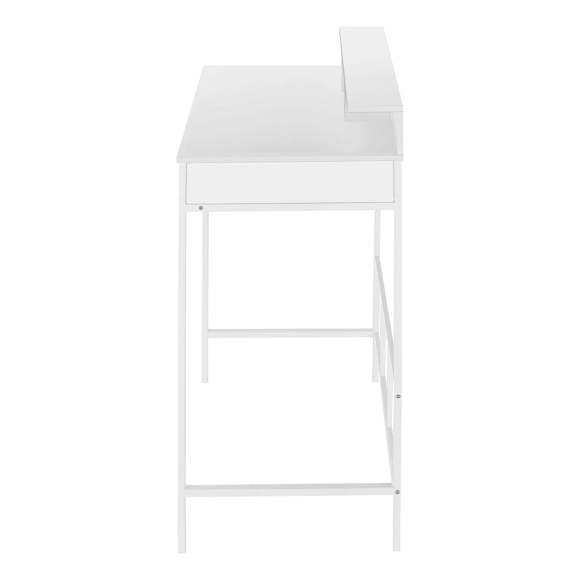 Computer Desk For Home Office, Standing, Storage Shelves, Laptop, Contemporary & Modern - Image 11