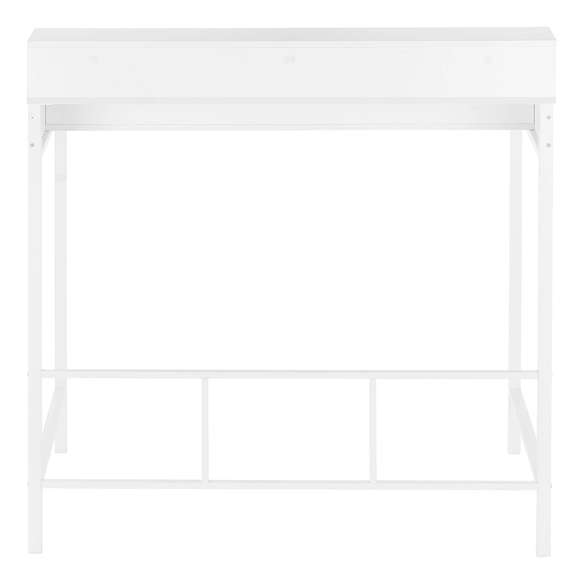 Computer Desk For Home Office, Standing, Storage Shelves, Laptop, Contemporary & Modern - Image 17