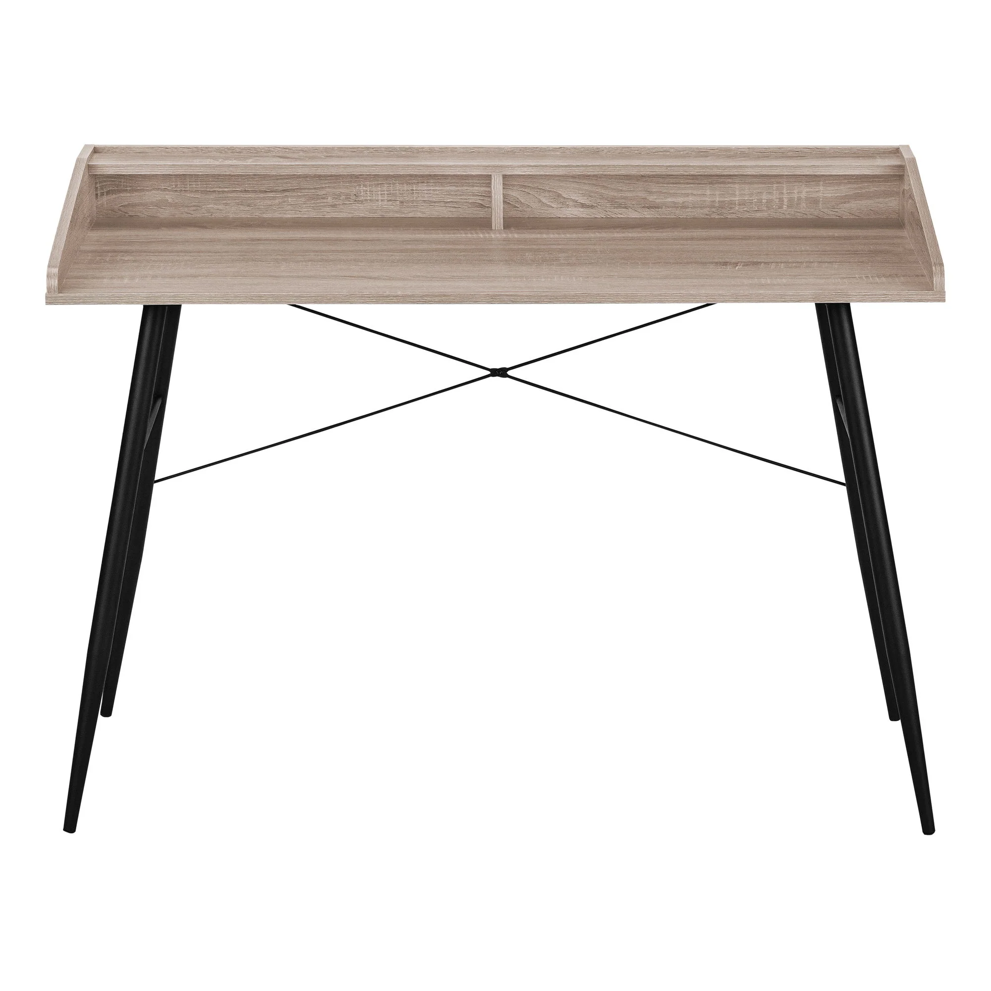 Computer Desk For Home Office, Sturdy Construction, Storage Shelves - Image 11