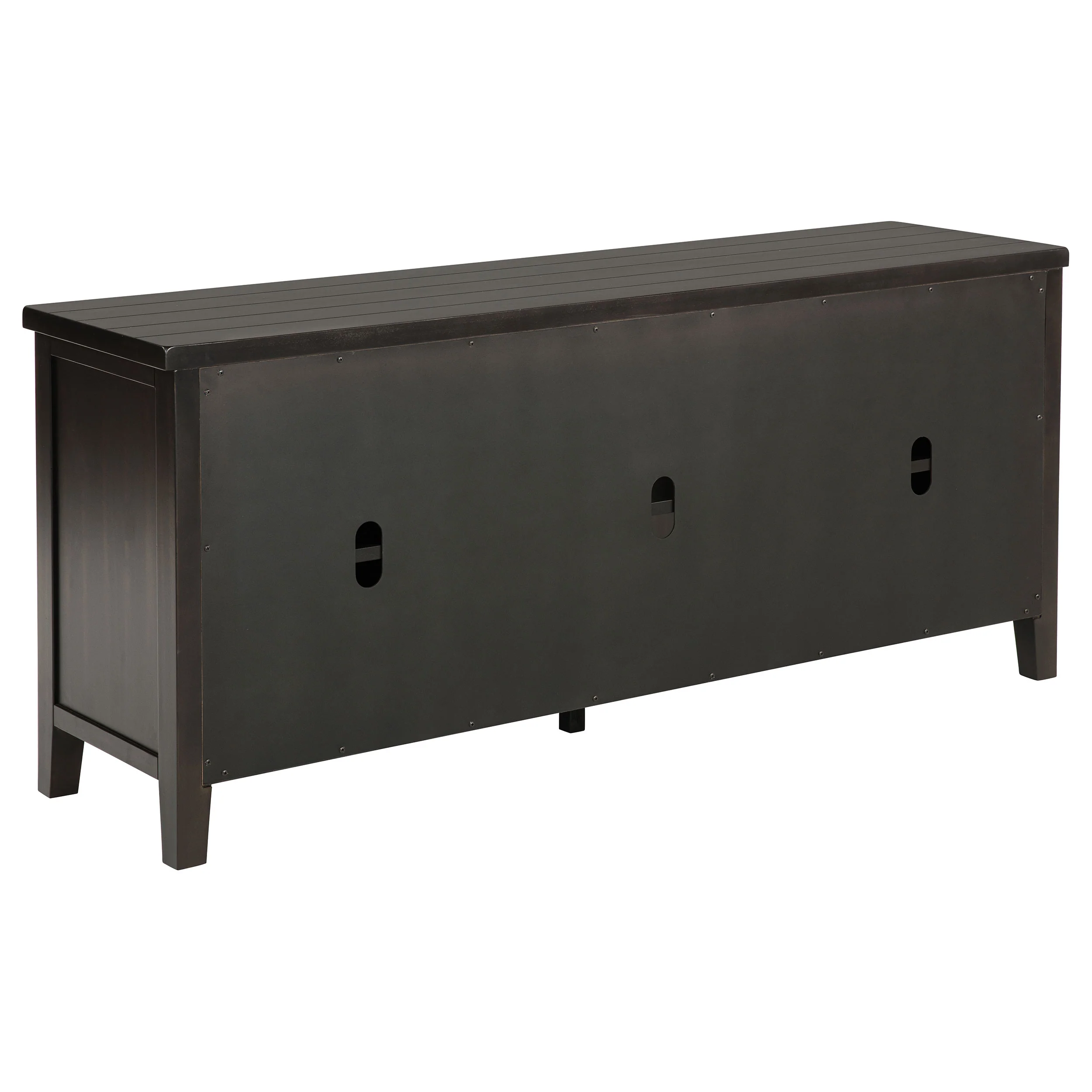Concord 2-Door 60-Inch TV Stand Console, Distressed Java - Image 6