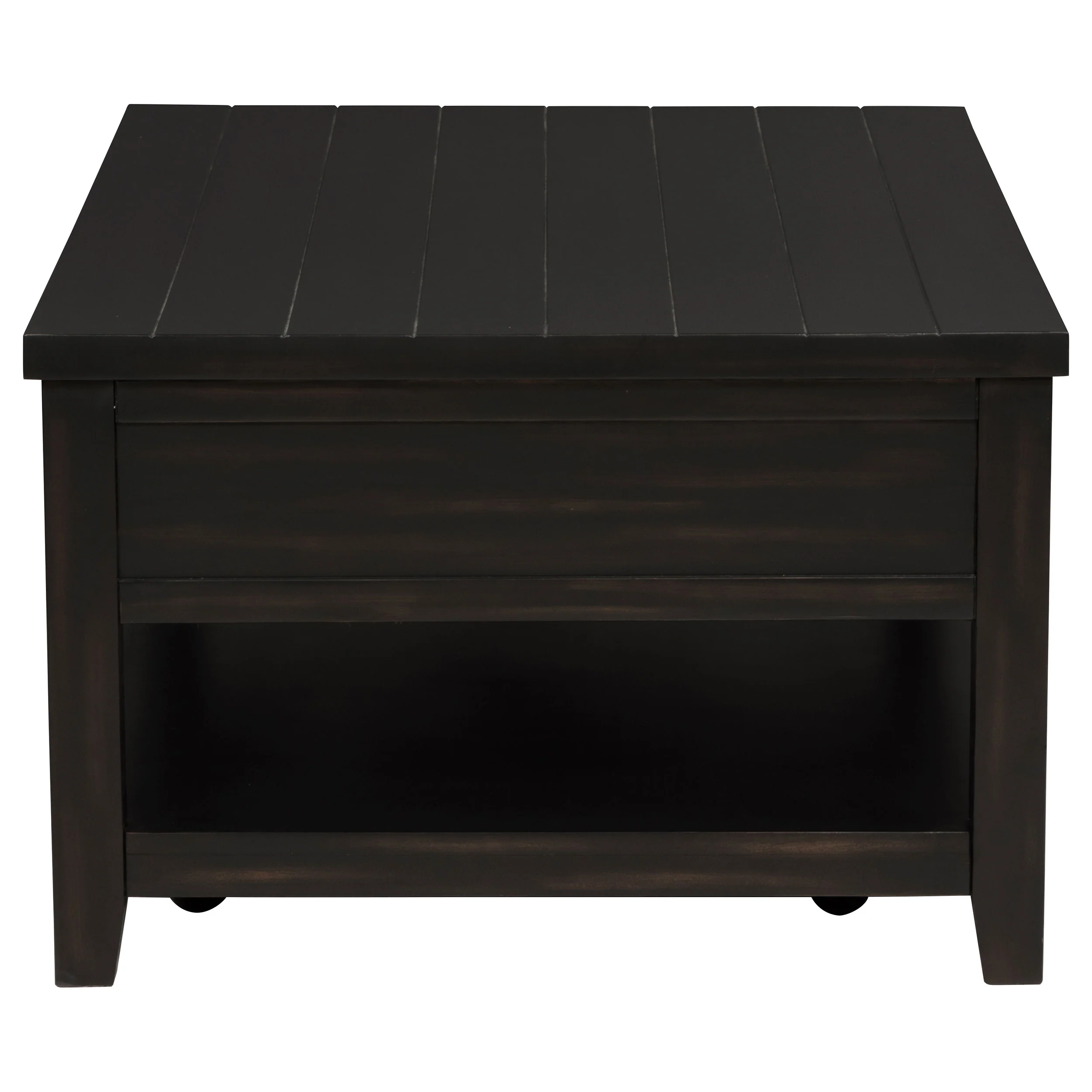 Concord 2-Drawer Coffee Table, Distressed Java - Image 4