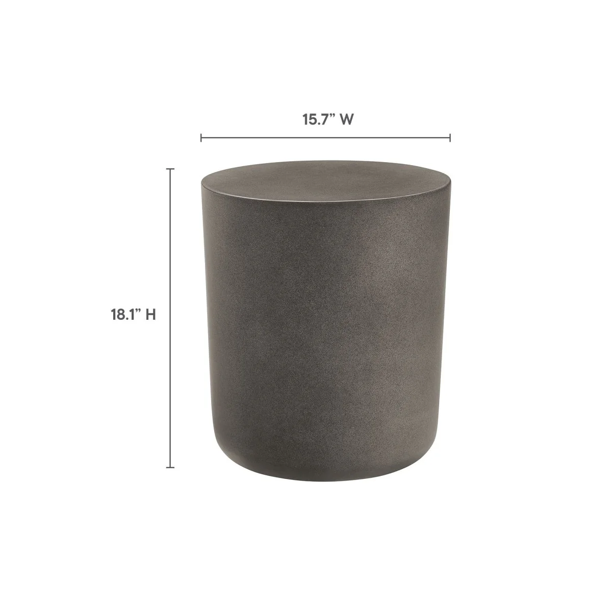 5-Piece Concrete Indoor Outdoor Dining Table Set — Modern Patio and Indoor Dining Collection - Image 15