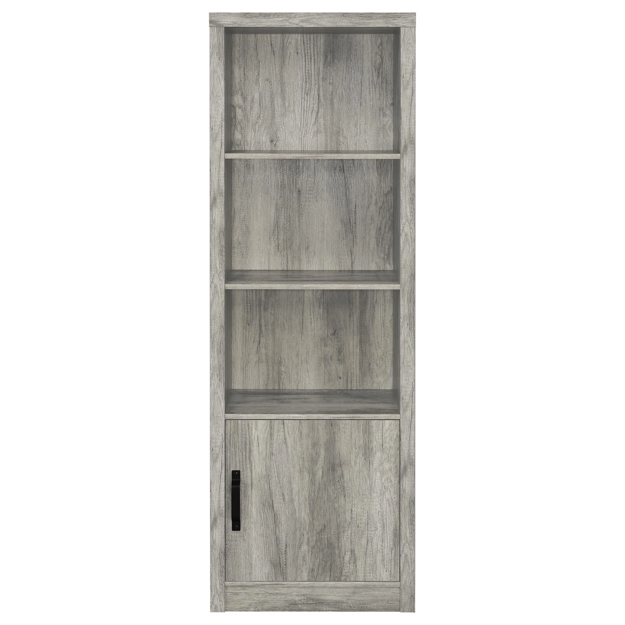 Conifer - 3 Shelf Media Tower - Gray - Image 9