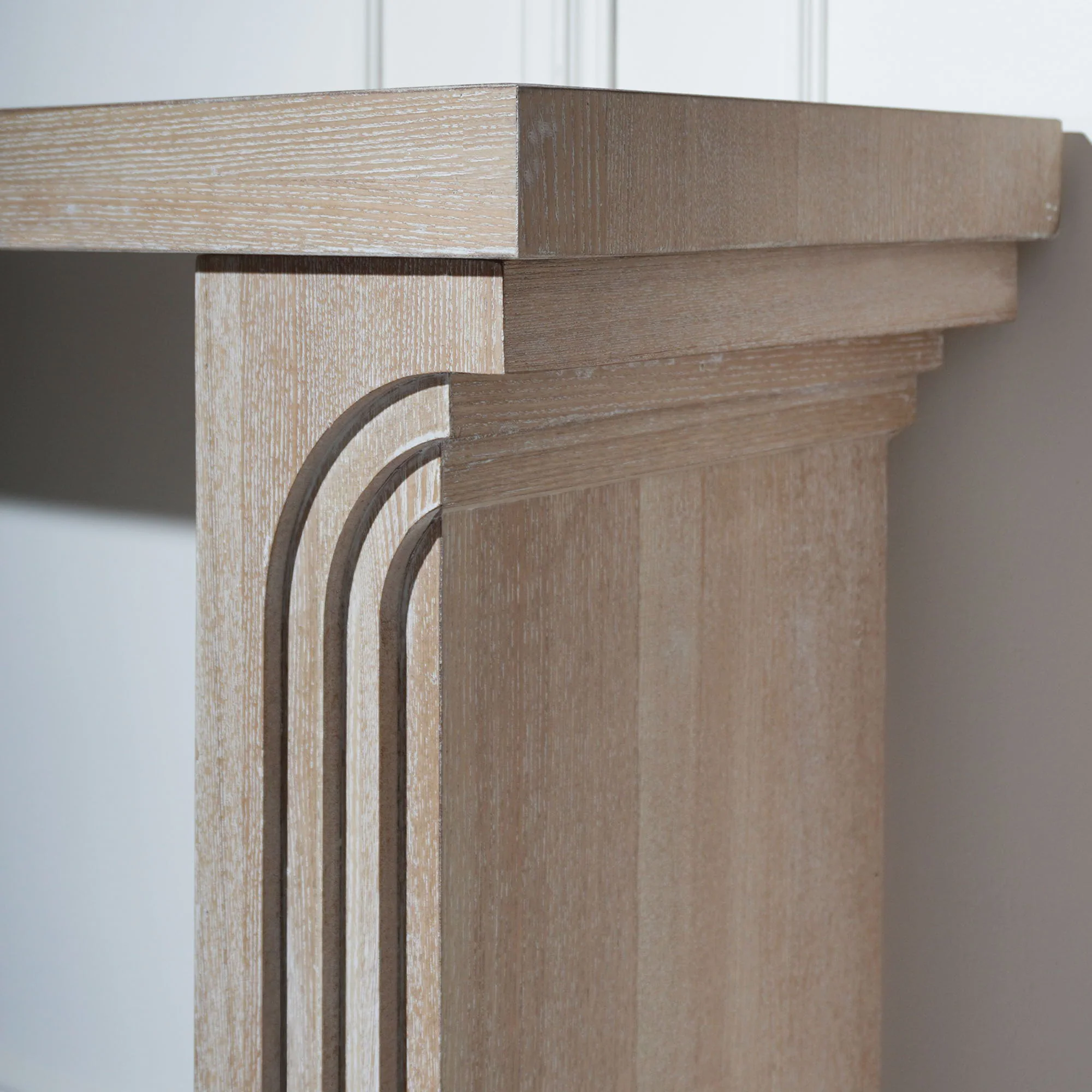 Console Table With Decorative Molding - Image 12