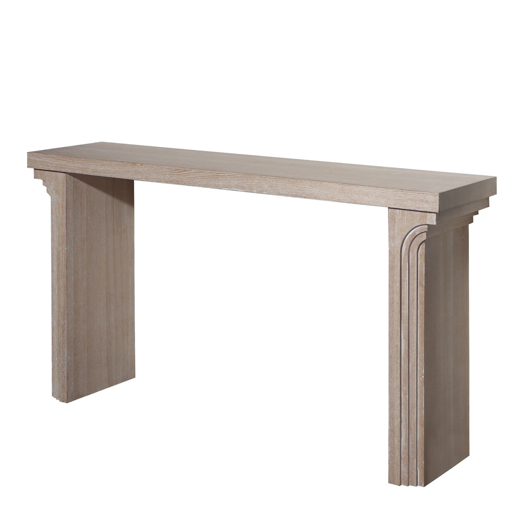 Console Table With Decorative Molding - Image 9