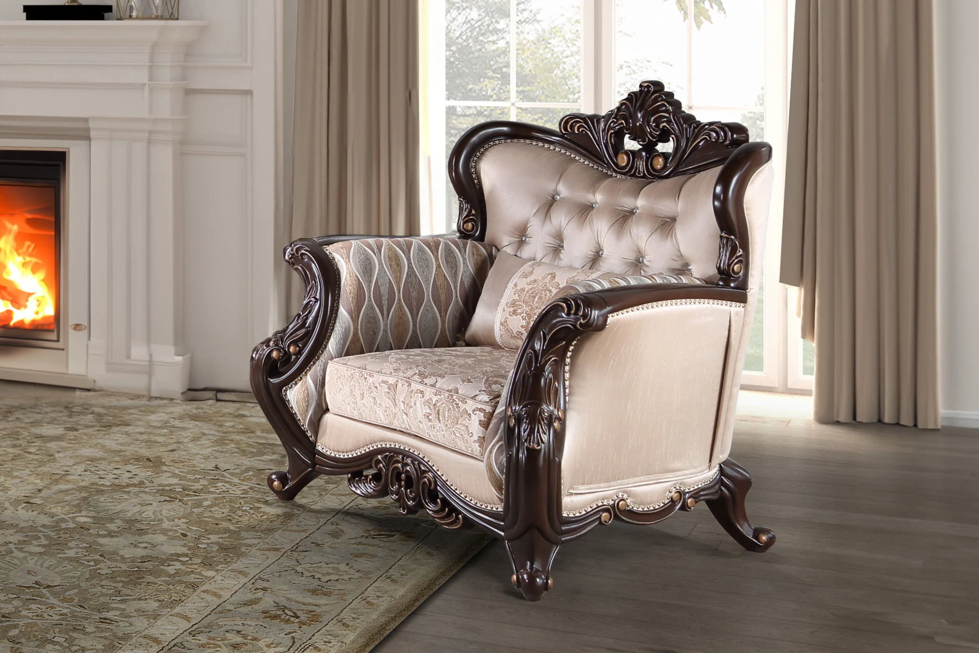 Constantine - Chair (KD) - Red / Cherry - Image 3