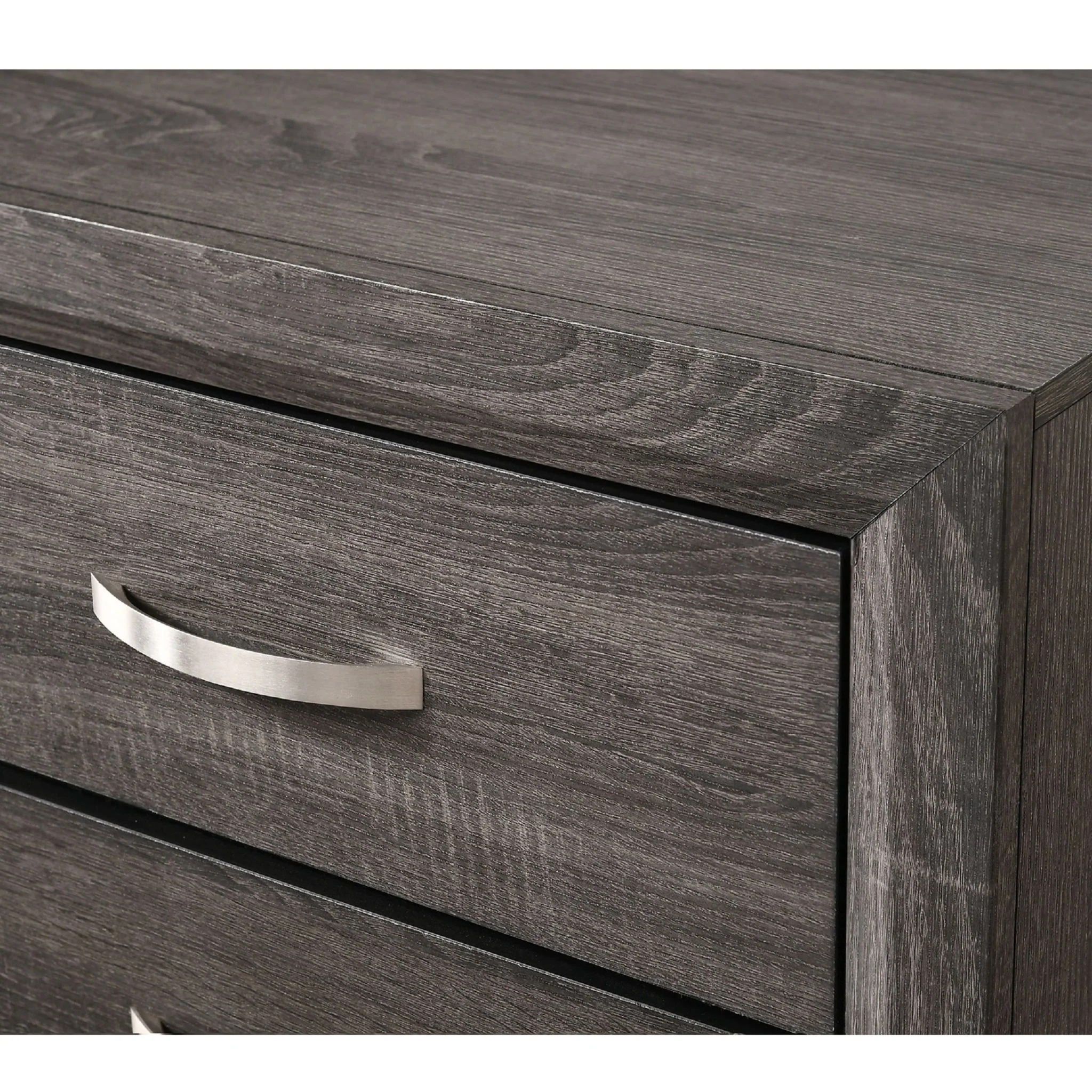 Contemporary 6 Drawer Dresser With Handles - Image 11