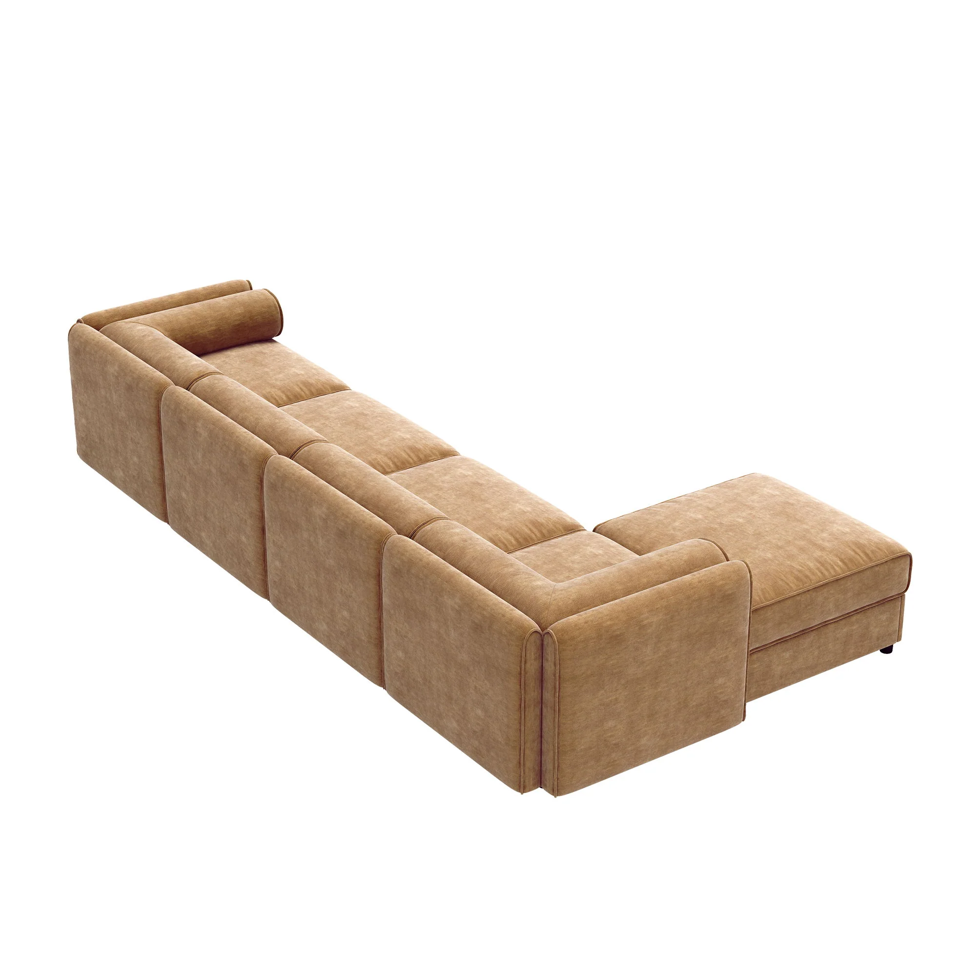 Contemporary Elegant Sofa With Storage And Ottoman - Image 134
